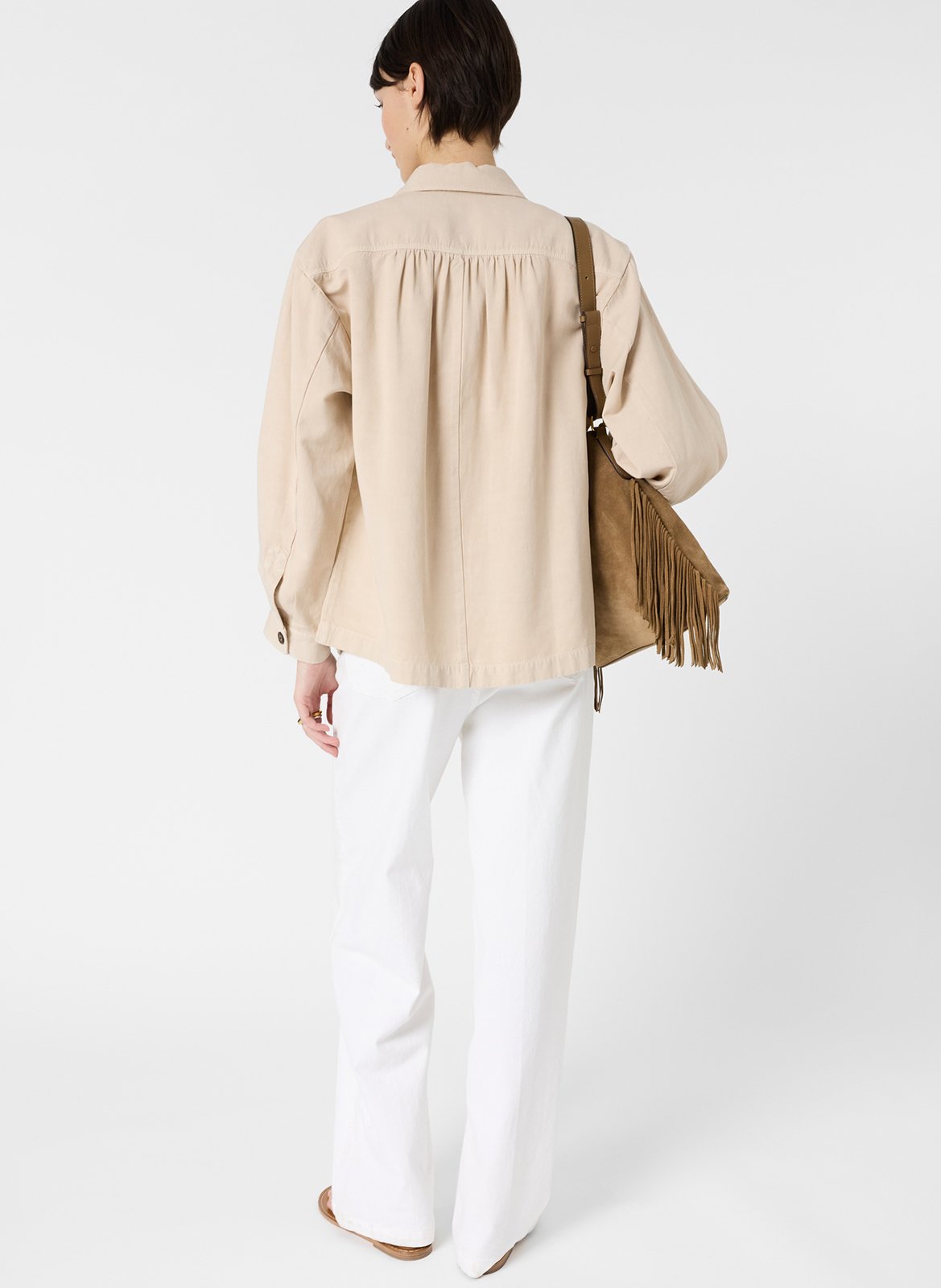 Blouson mit klassischem Kragen GERARD DAREL Beige