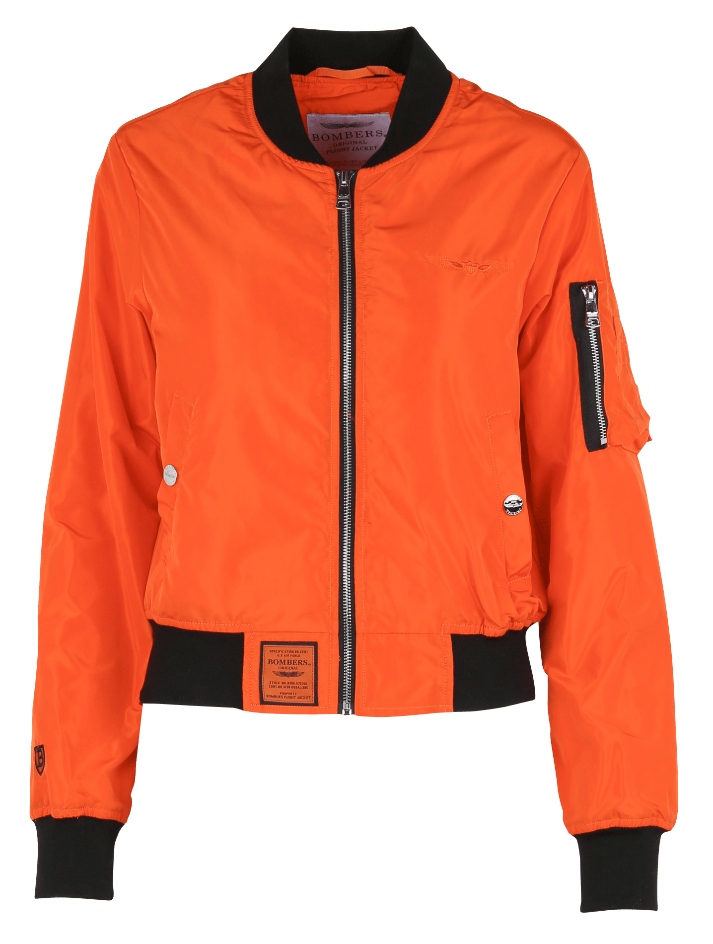Bomberjacke aus Nylon  BOMBERS ORIGINAL Orange