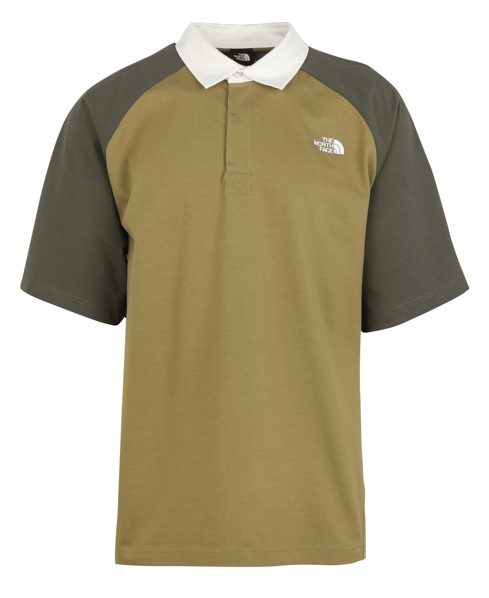 Straight embroidered cotton polo THE NORTH FACE