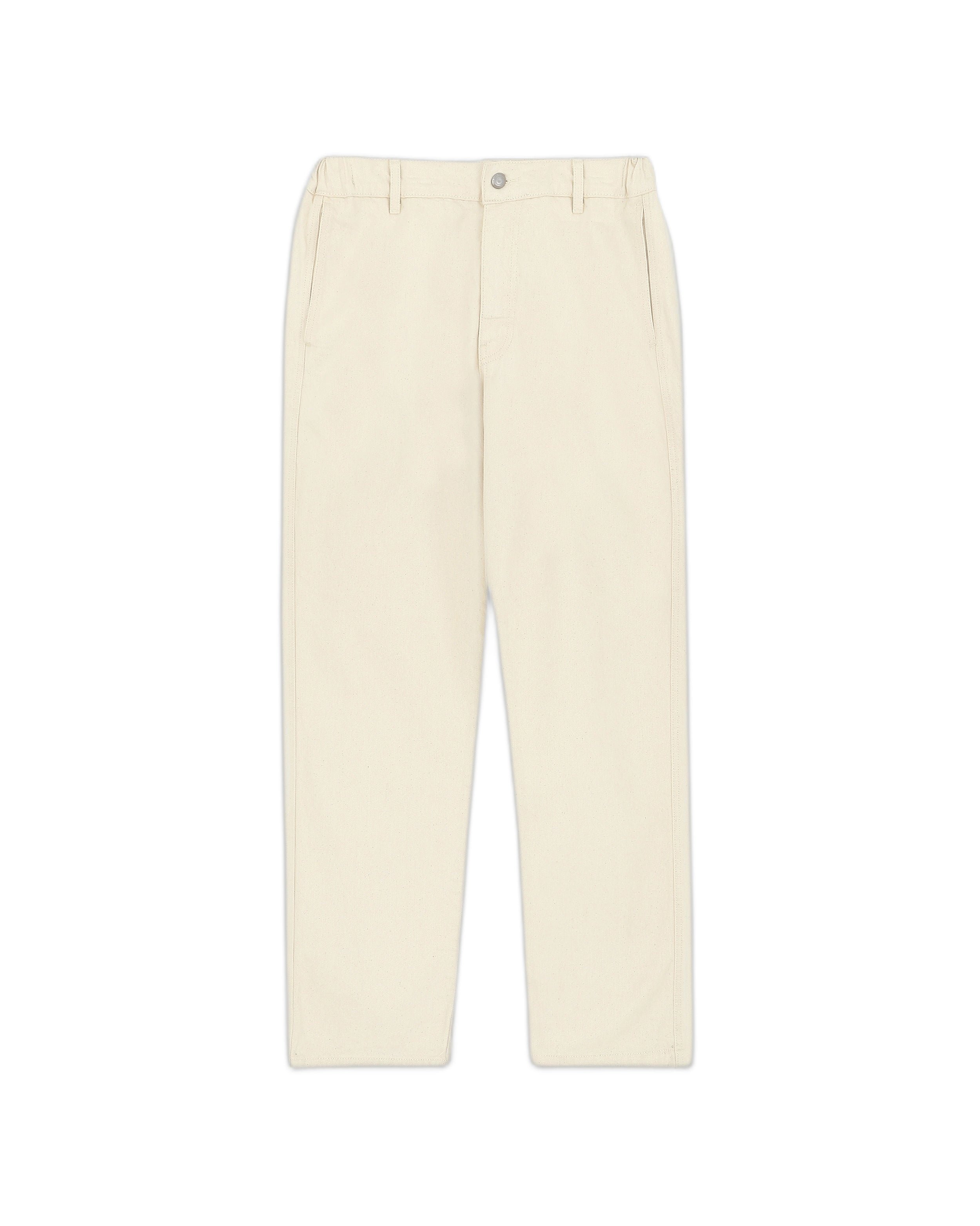 Wide-leg jeans Calder Ecru Noyoco Red