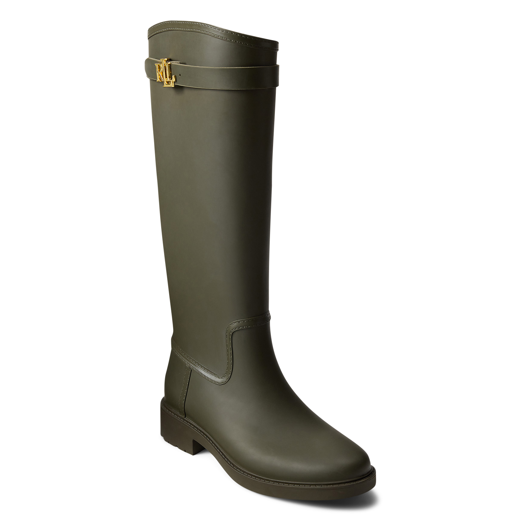Bottes de pluie unies | Vert LAUREN RALPH LAUREN Femme
