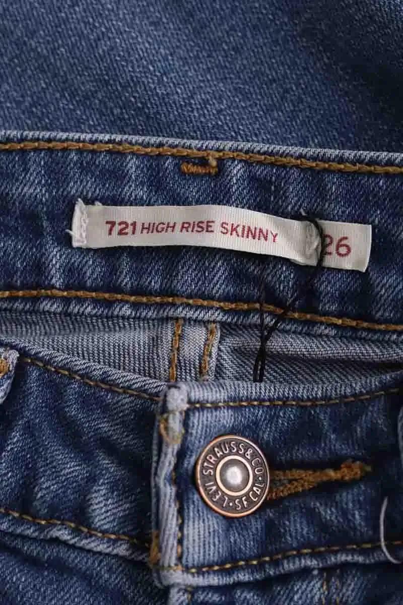 Slim jeans 721 LEVI'S - Seconde main Blue