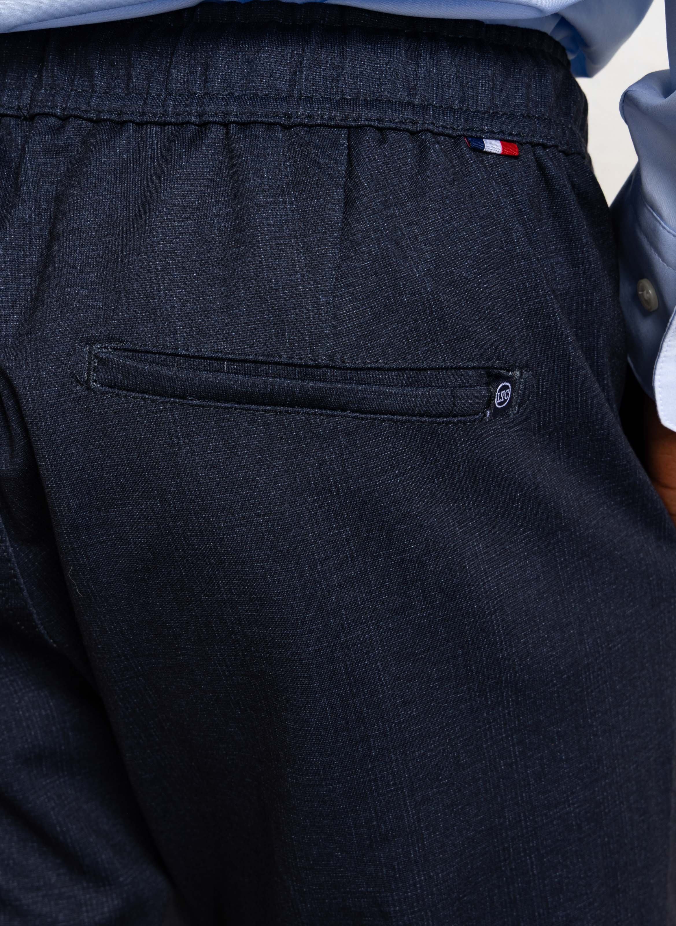 Pantalon droit  LE TEMPS DES CERISES Bleu