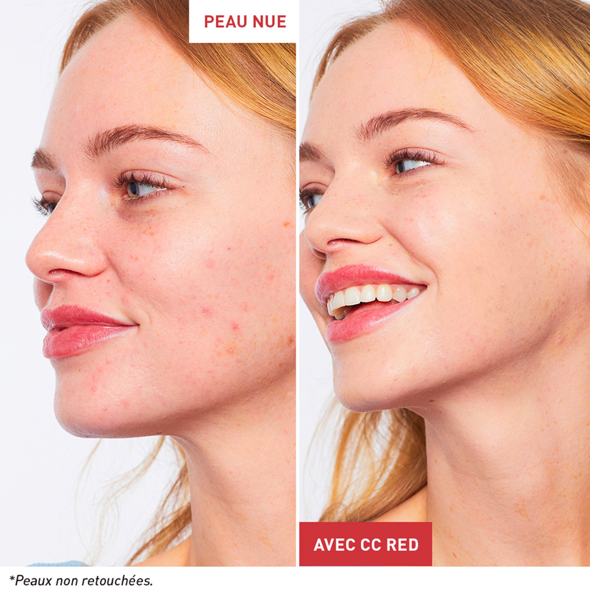 CC Red Correct à la Centella Asiatica - Effet Apaisant - Teint Unifié ERBORIAN No color