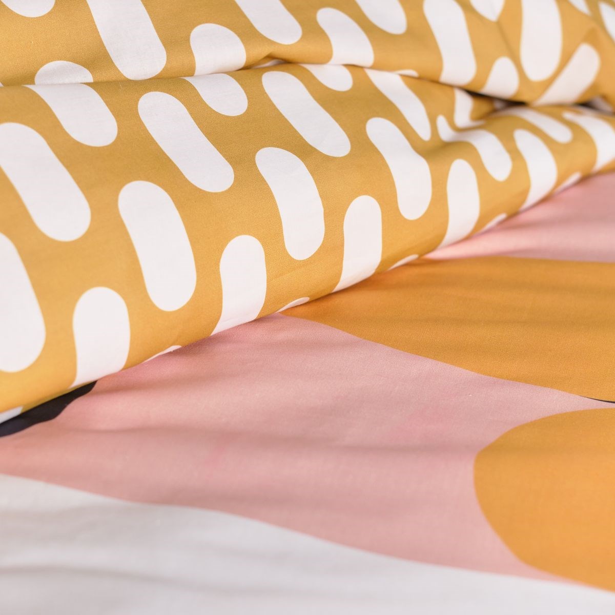 Parure de lit en coton TODAY LINGE DE MAISON Jaune