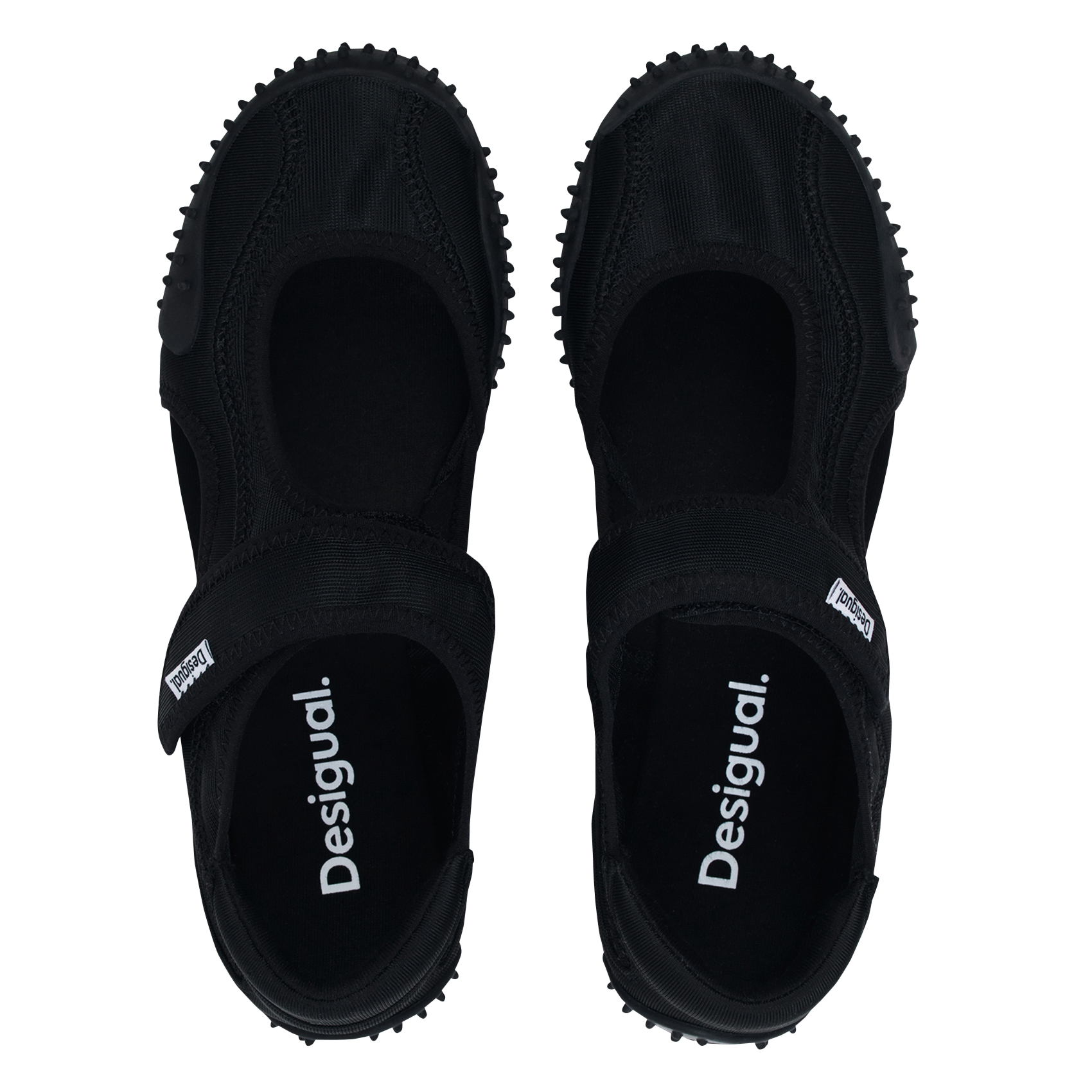 Low-top Velcro sneakers DESIGUAL Black