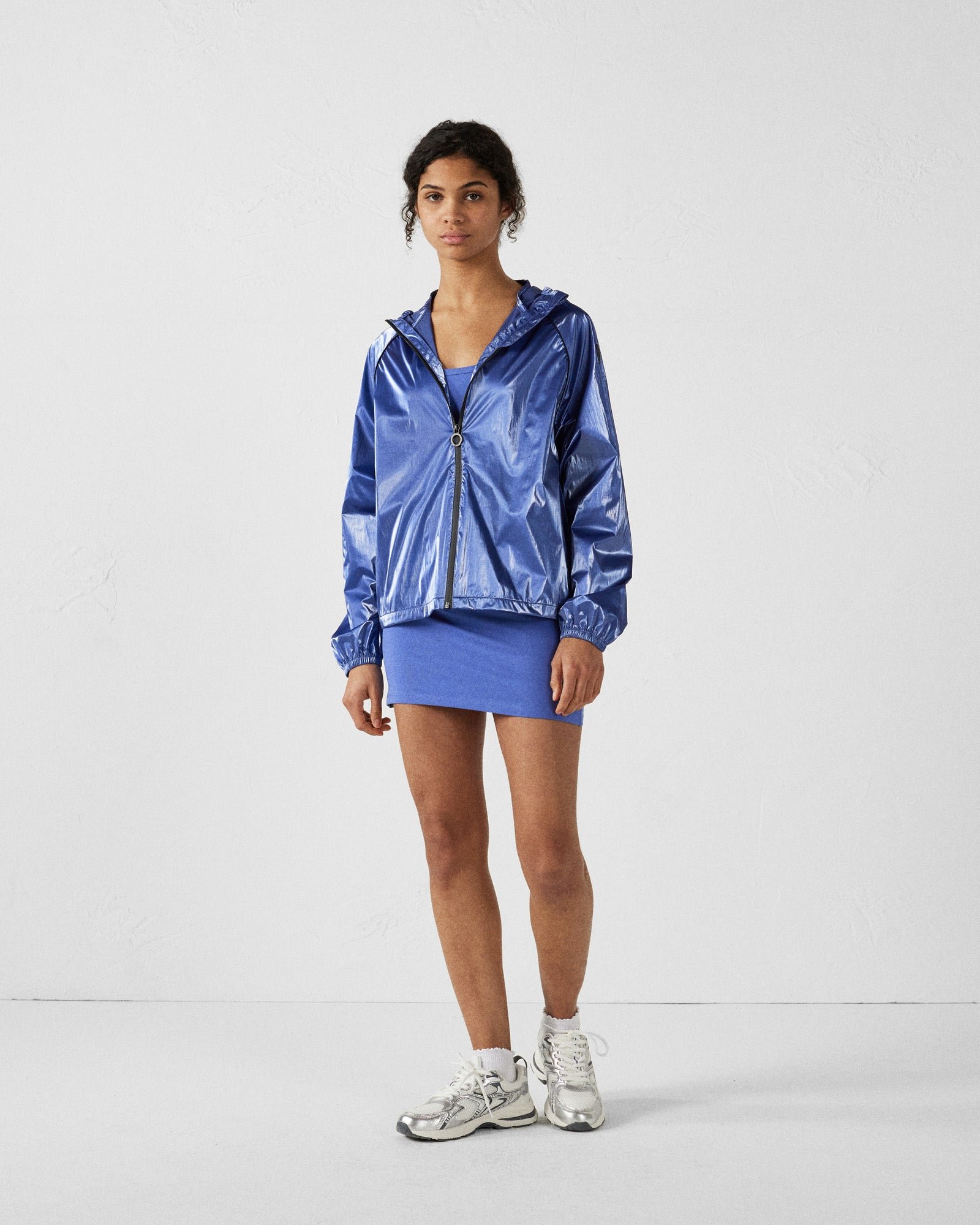Metallic Izumi Windbreaker JOTT Blue