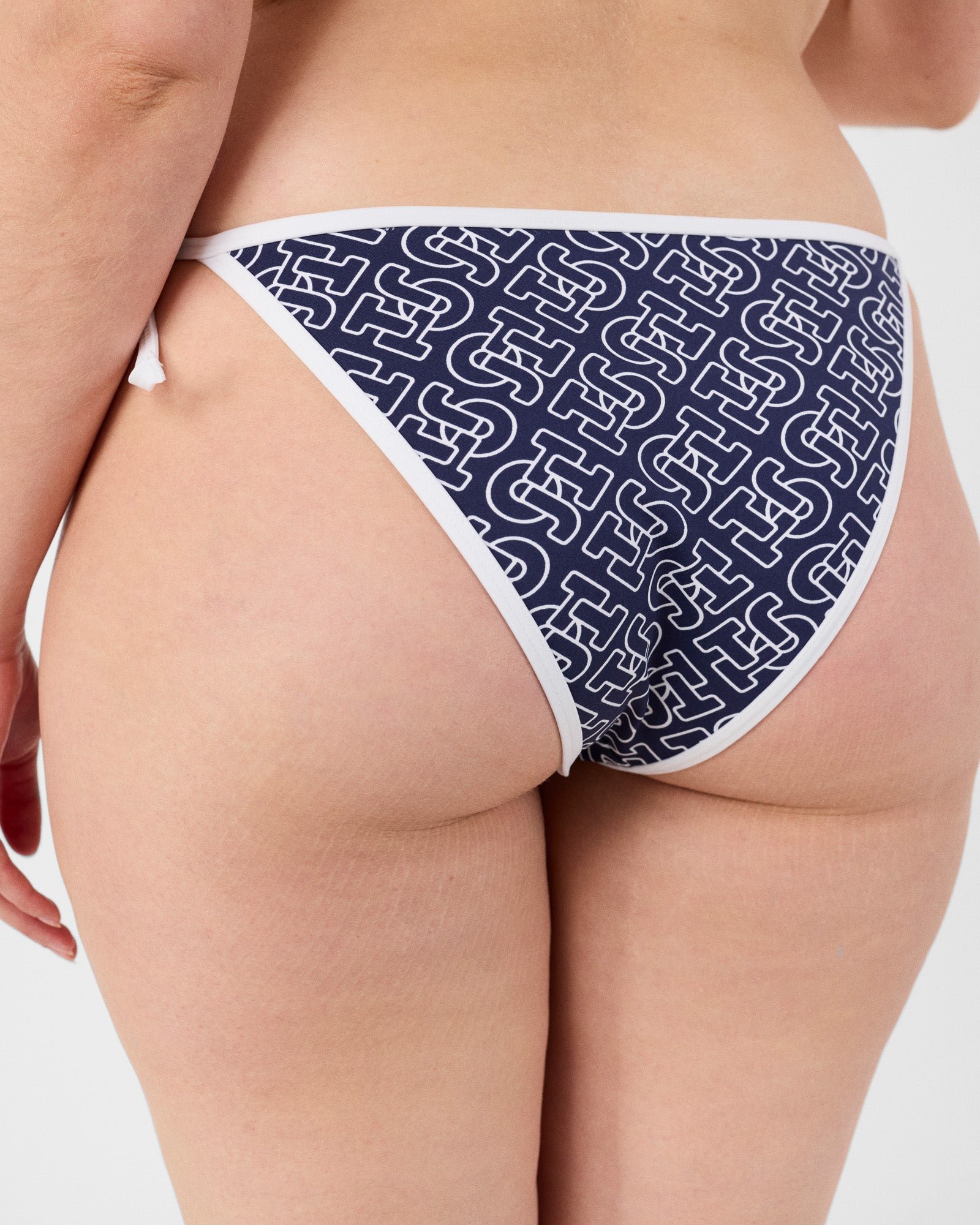 Bas de maillot de bain brésilien mono maddie monogram bottom JOTT Bleu