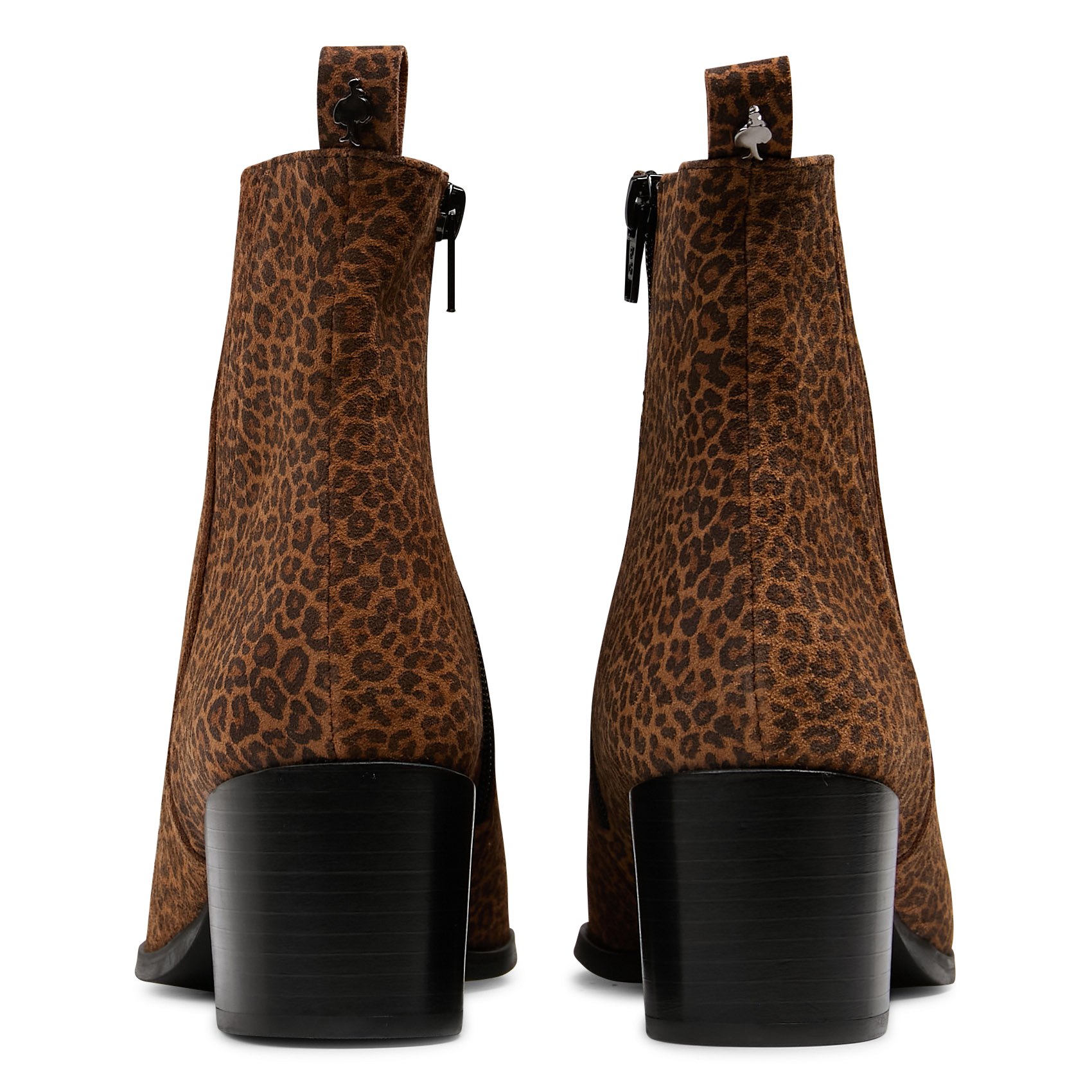 Bianca leather ankle boots ONE STEP Brown