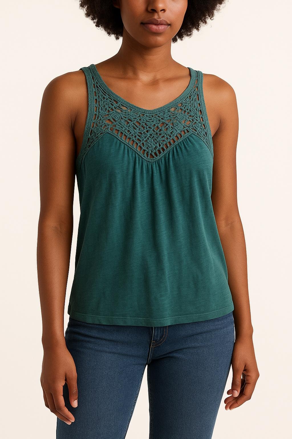 Top & tank top COMPTOIR DES COTONNIERS - Seconde main Green