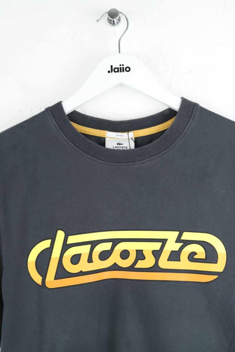 Cotton T-shirt LACOSTE - SECONDE MAIN Grey