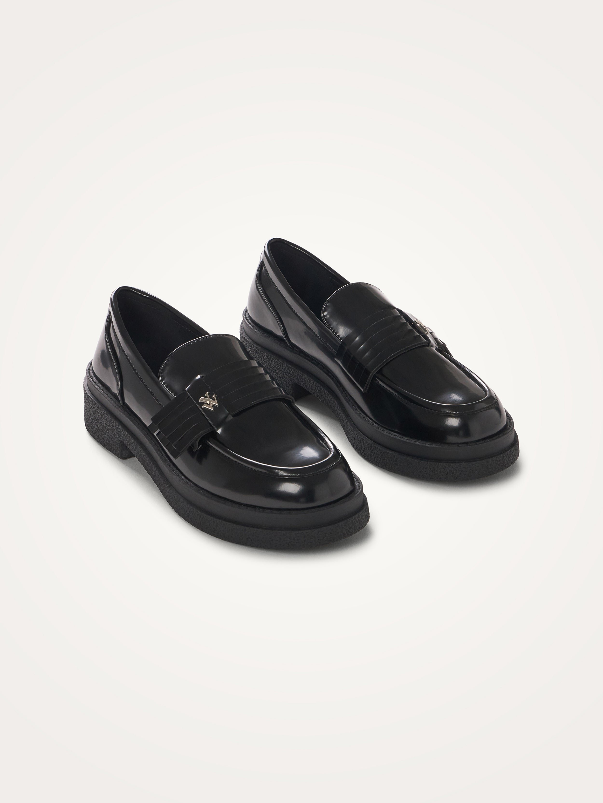 Mocassins à franges VANESSA WU Noir