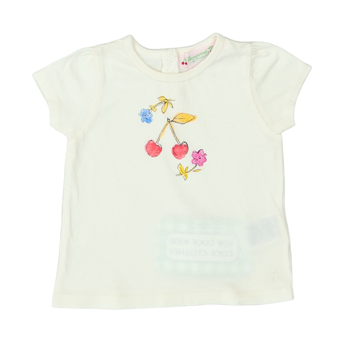 White baby T-shirt - 6 months BONPOINT - Seconde Main White