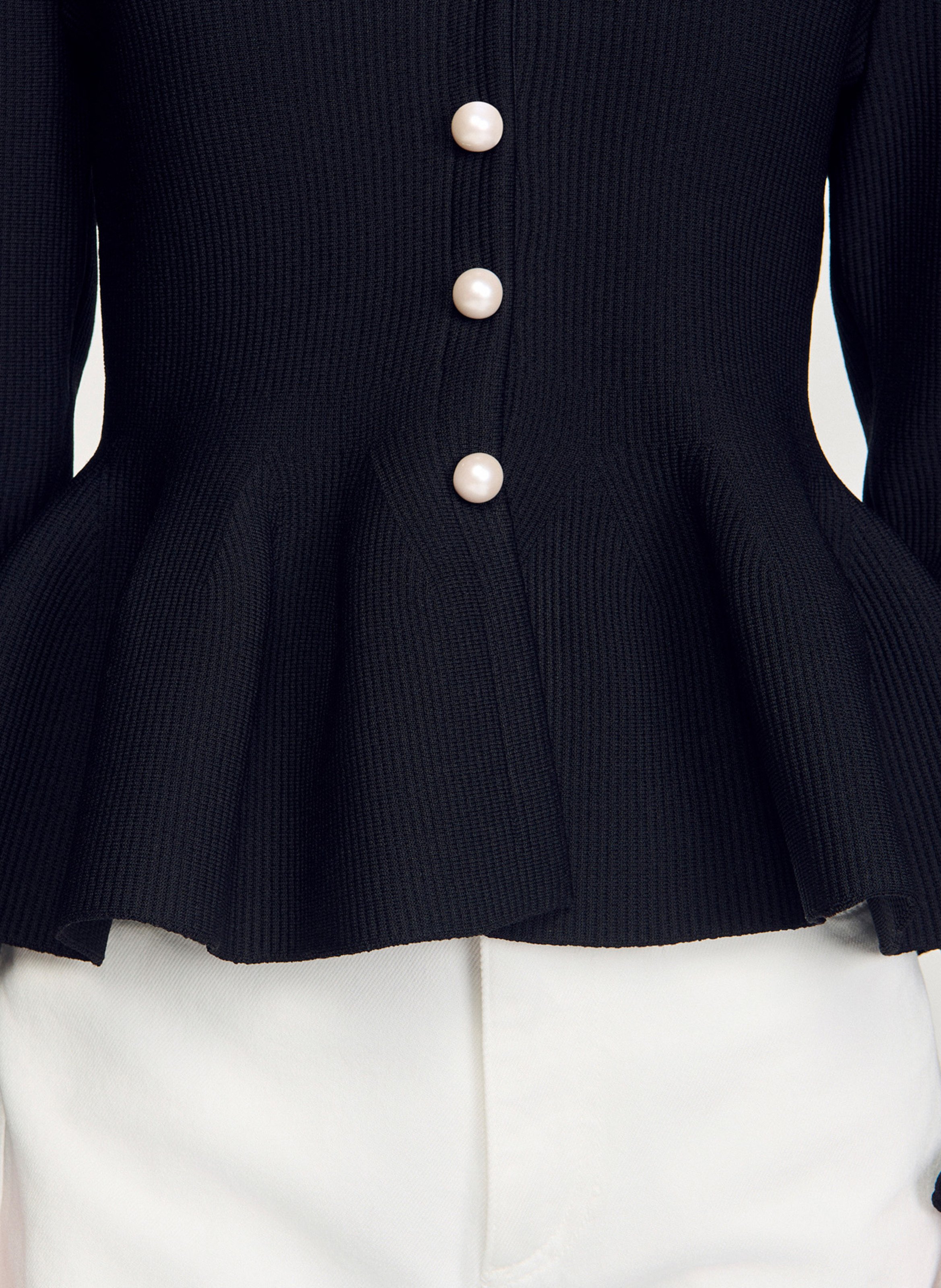 Cardigan col V  SANDRO Noir