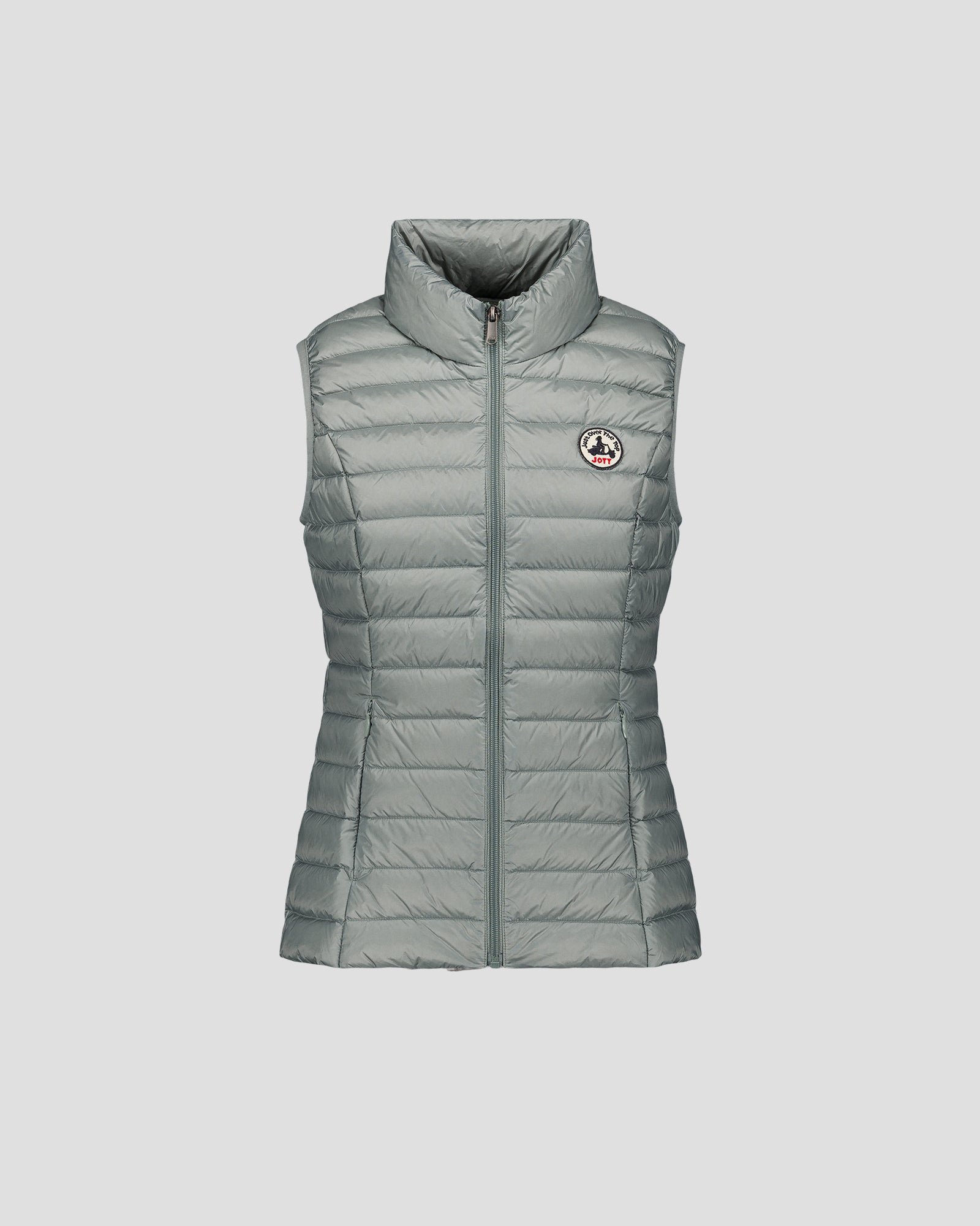 Sleeveless lightweight down vest seda JOTT Grey