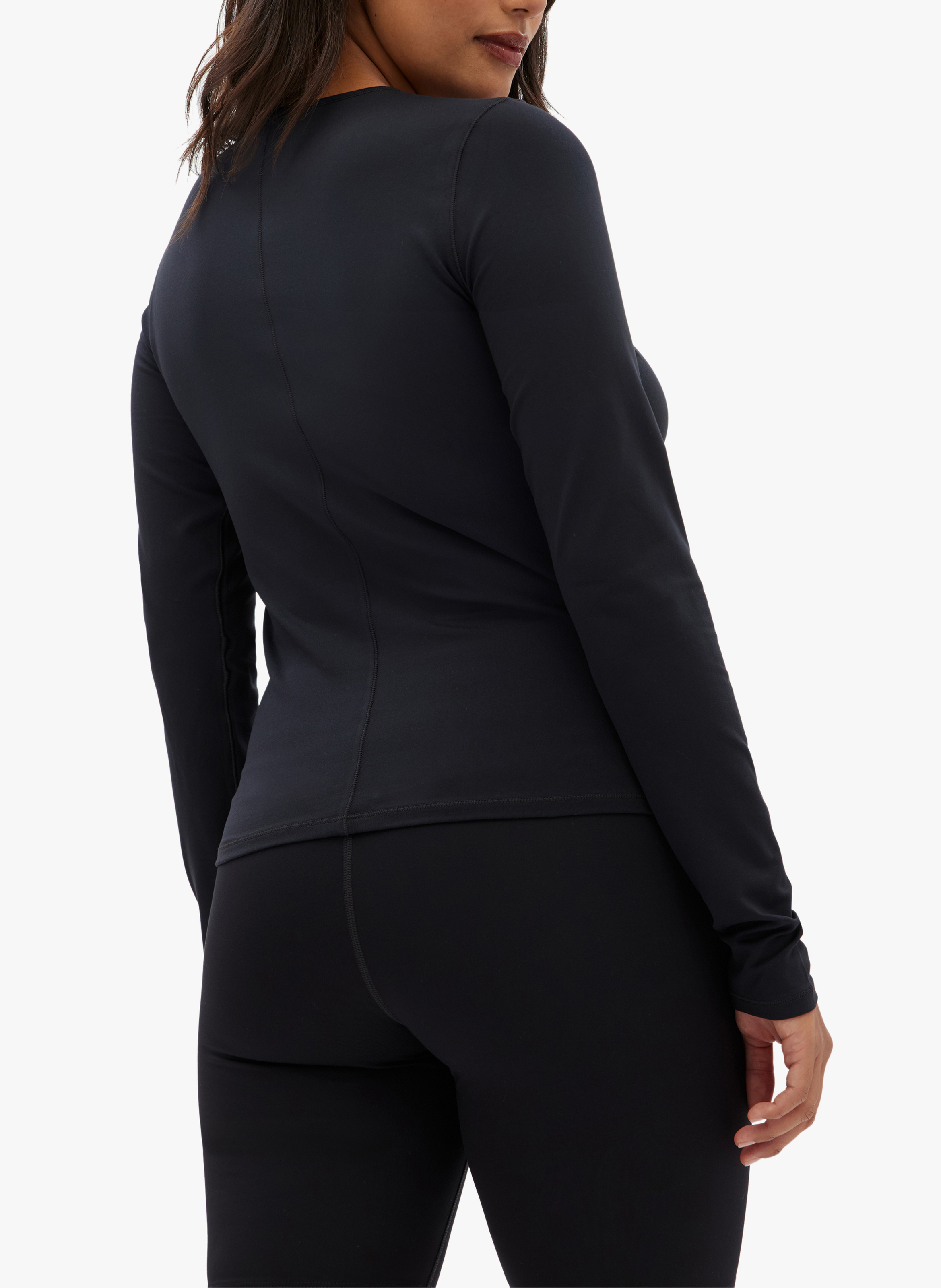 Sport-T-Shirt mit Rundhalsausschnitt GIRLFRIEND COLLECTIVE Schwarz