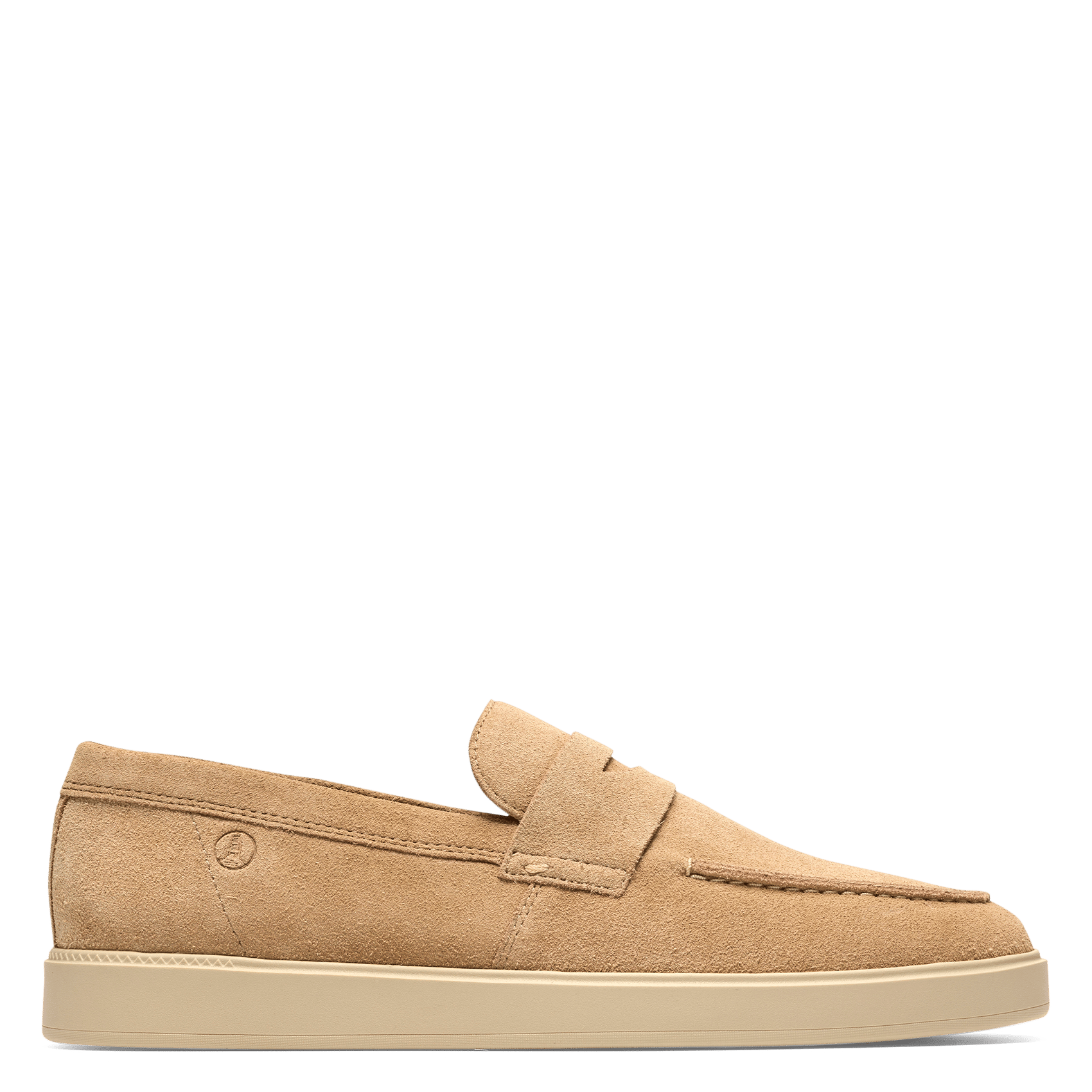 Leren loafers CLARKS Bruin