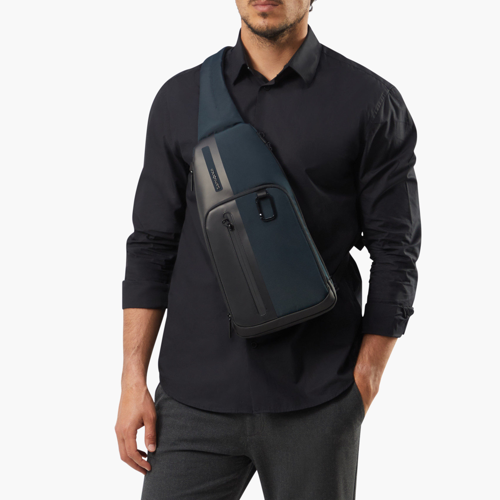 Biz2go tablet cross-over size s SAMSONITE Blue