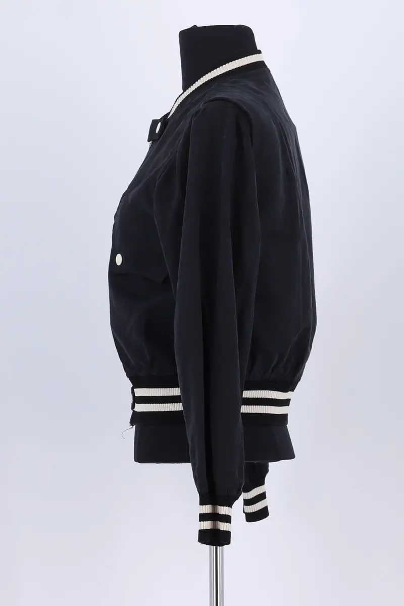 Regular-fit organic cotton jacket with sherpa collar ISABEL MARANT ÉTOILE - SECONDE MAIN Black