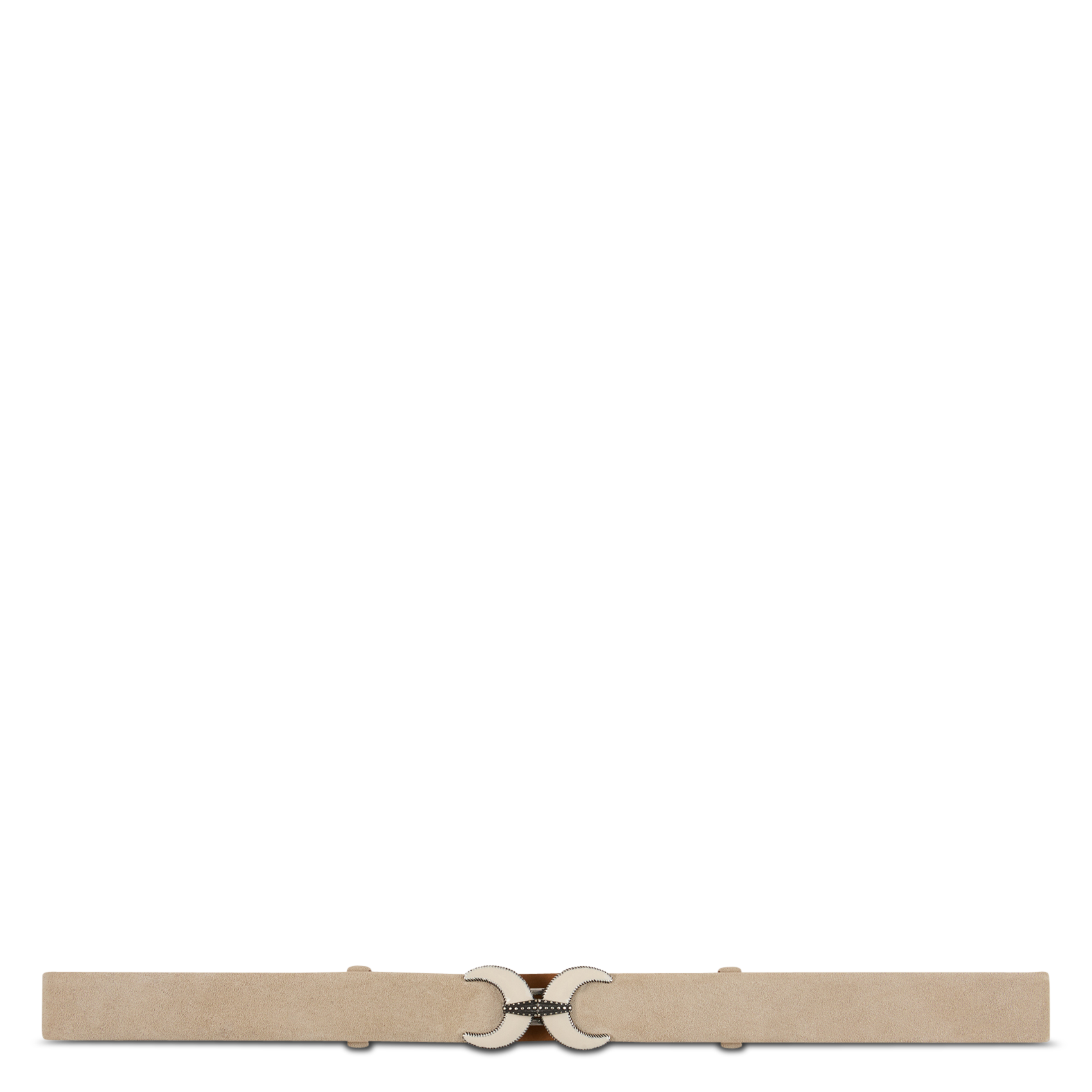 Ceinture en cuir daim BA&SH