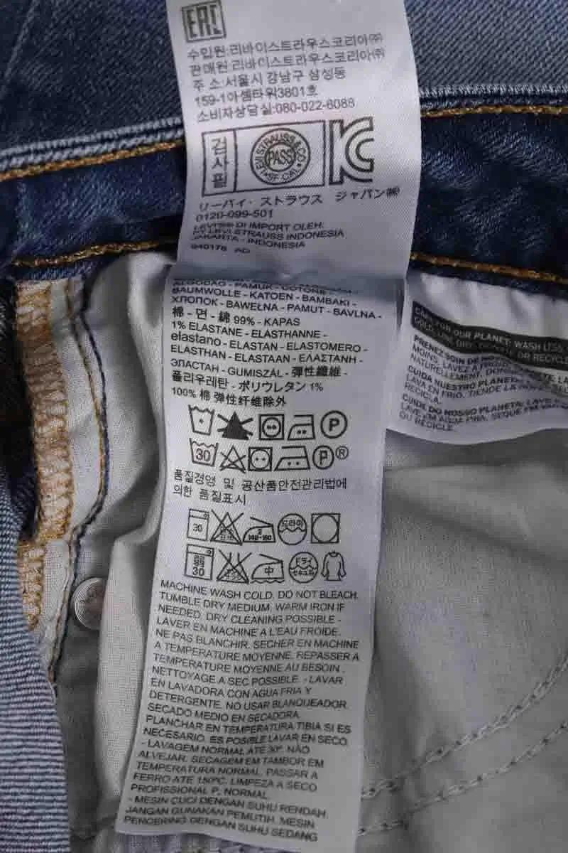 Slim jeans 721 LEVI'S - Seconde main Blue