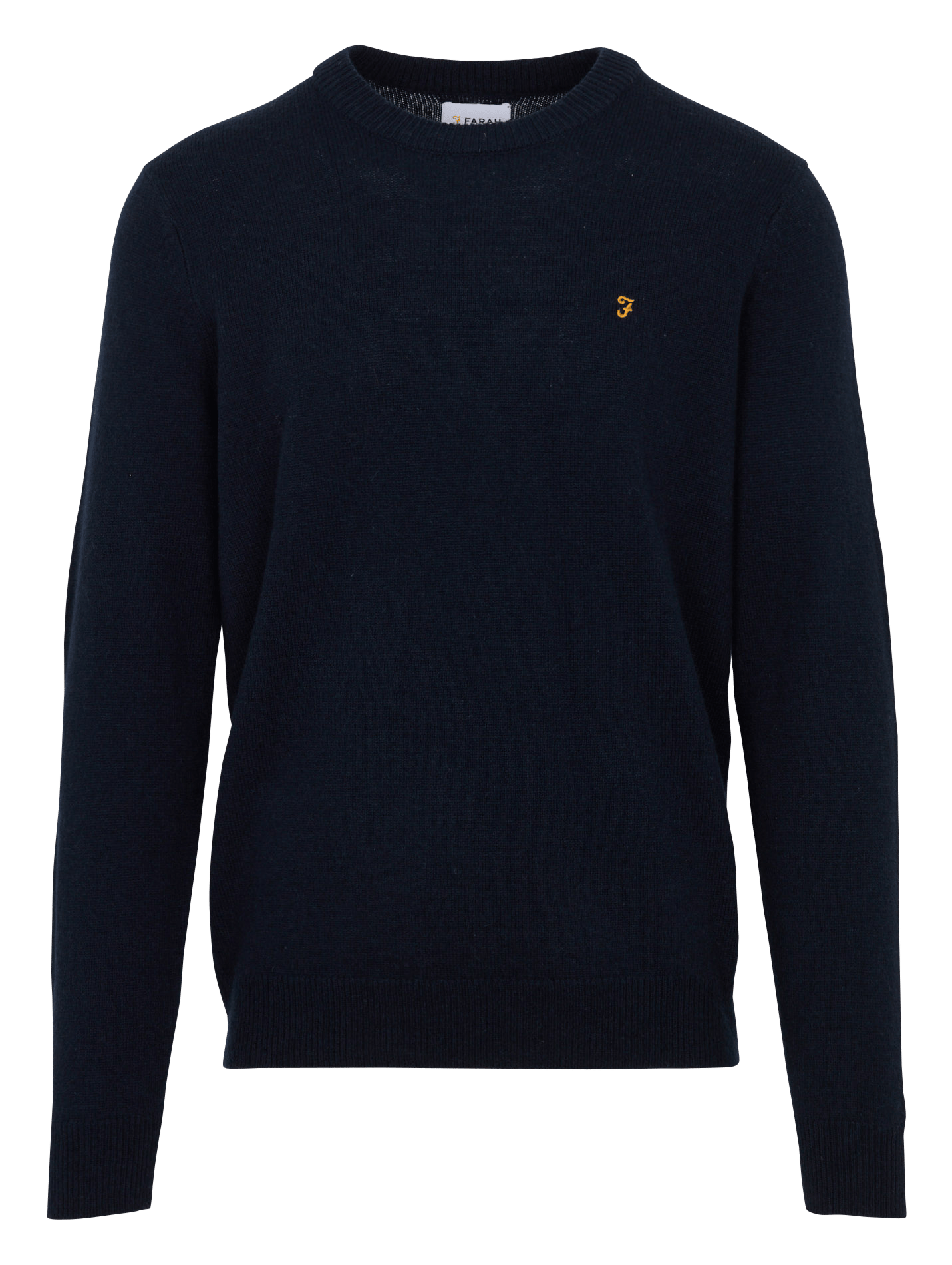 Streifenpullover aus Wolle FARAH Blau
