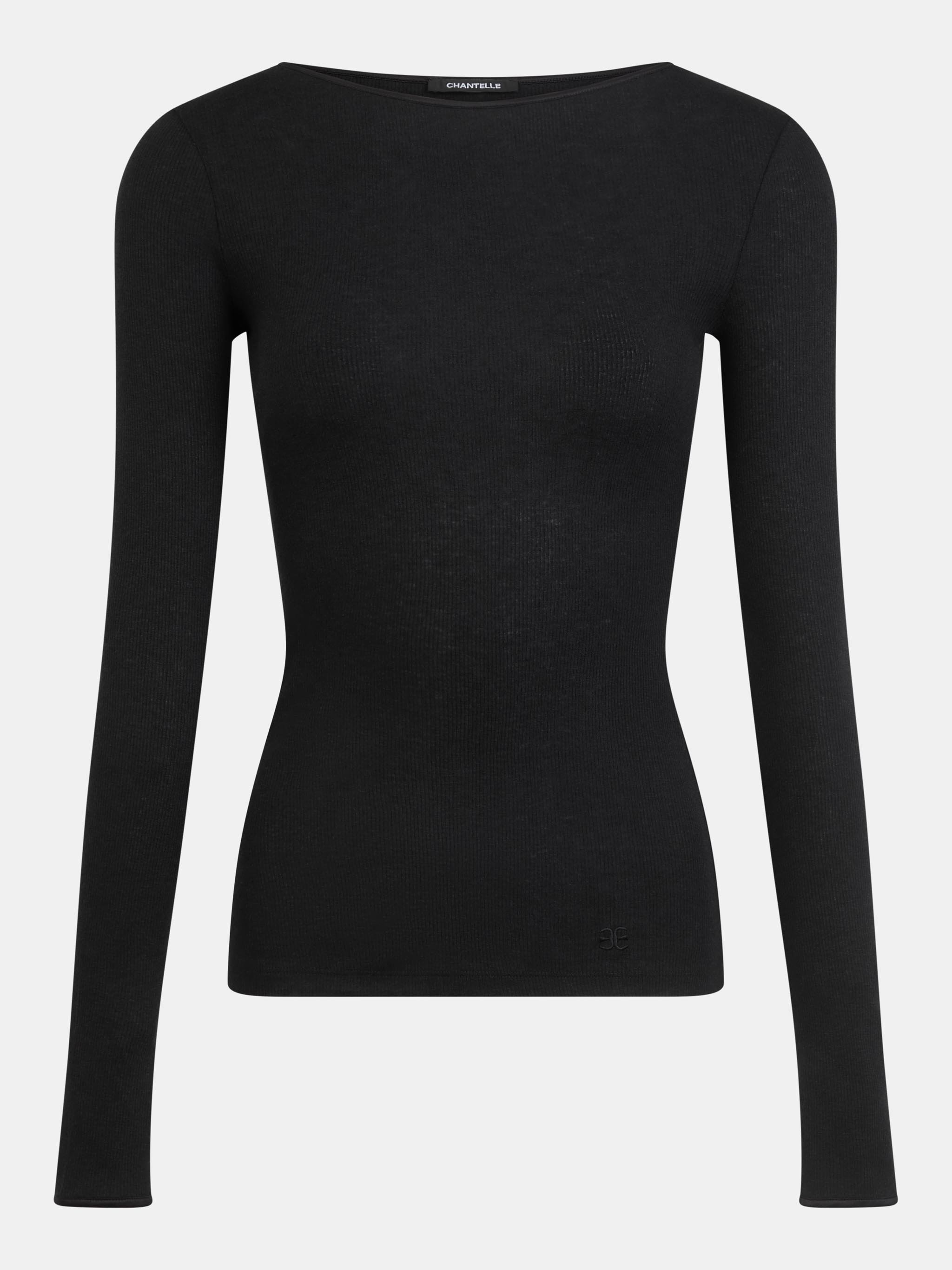Long-sleeve T-shirt CHANTELLE Black