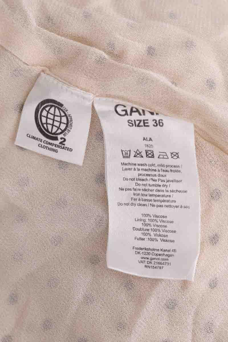 Robe GANNI - Seconde Main Beige