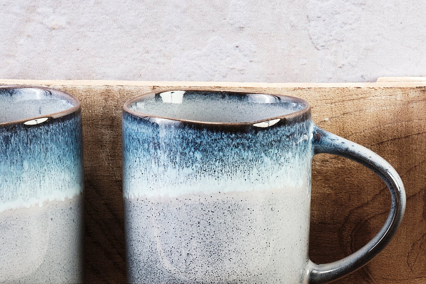 Mug genesis 40cl - 6 pièces - terre BJORN Bleu