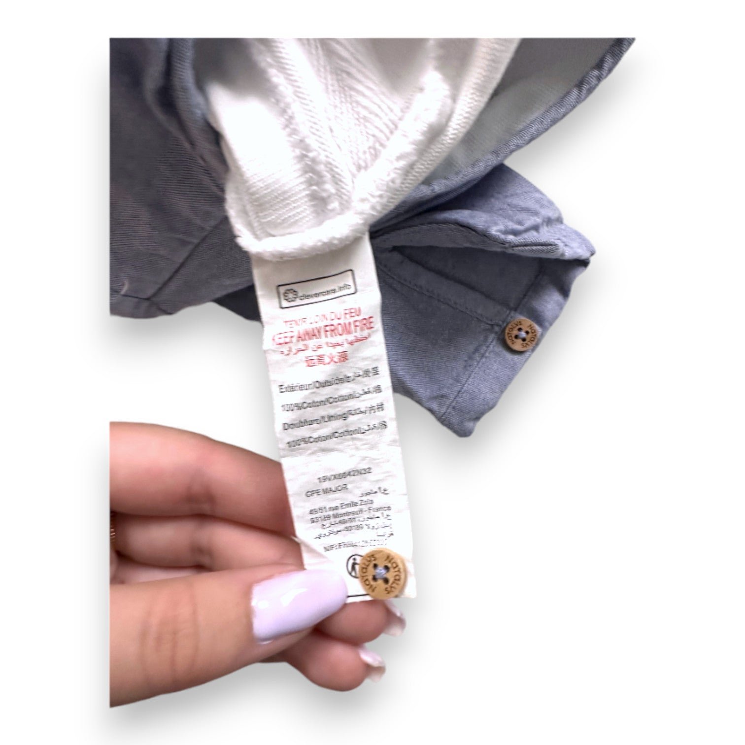 White baby jumpsuit - 18 months NATALYS - Seconde Main White