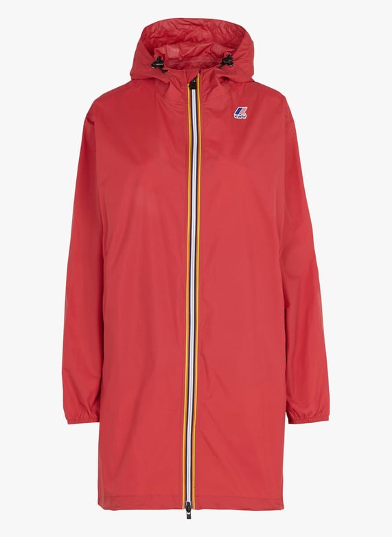 Regenjacke Red jasper K-Way Herren Place des Tendances