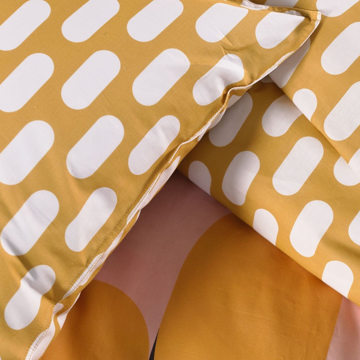 Parure de lit en coton TODAY LINGE DE MAISON Jaune