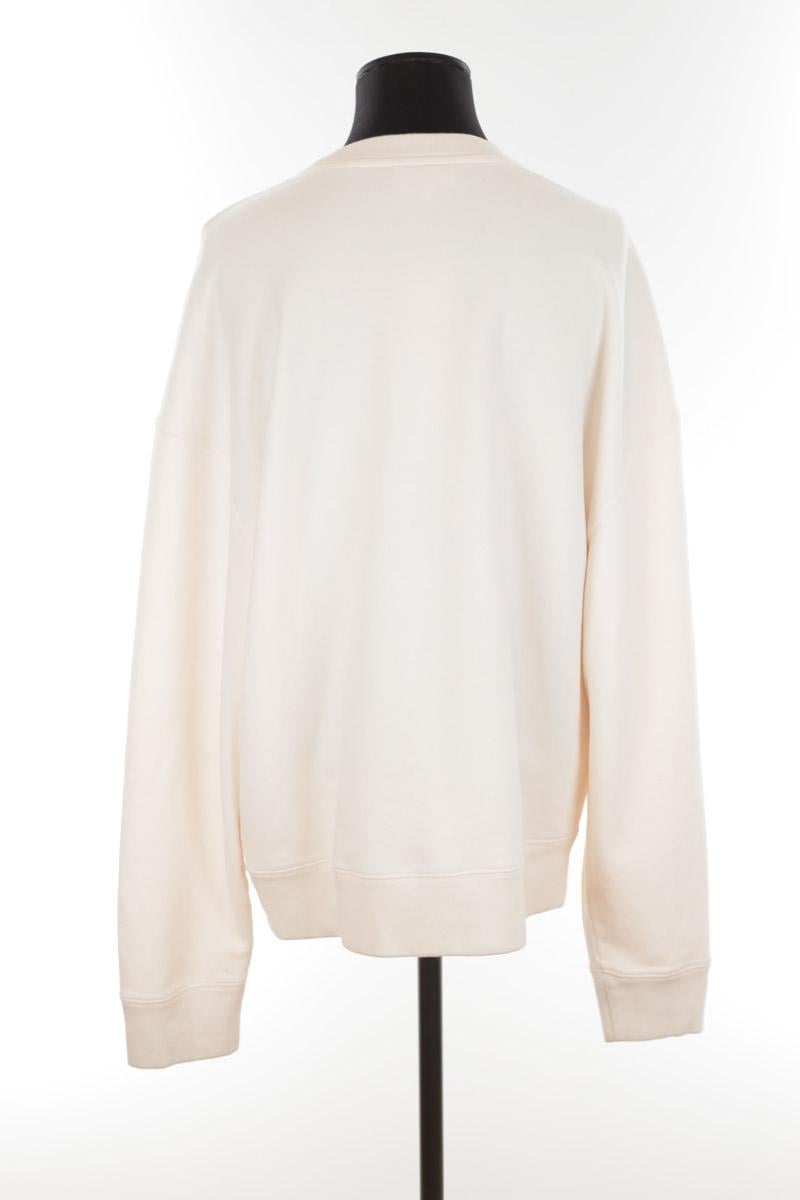 Pull en coton MAISON KITSUNÉ - Seconde main Blanc
