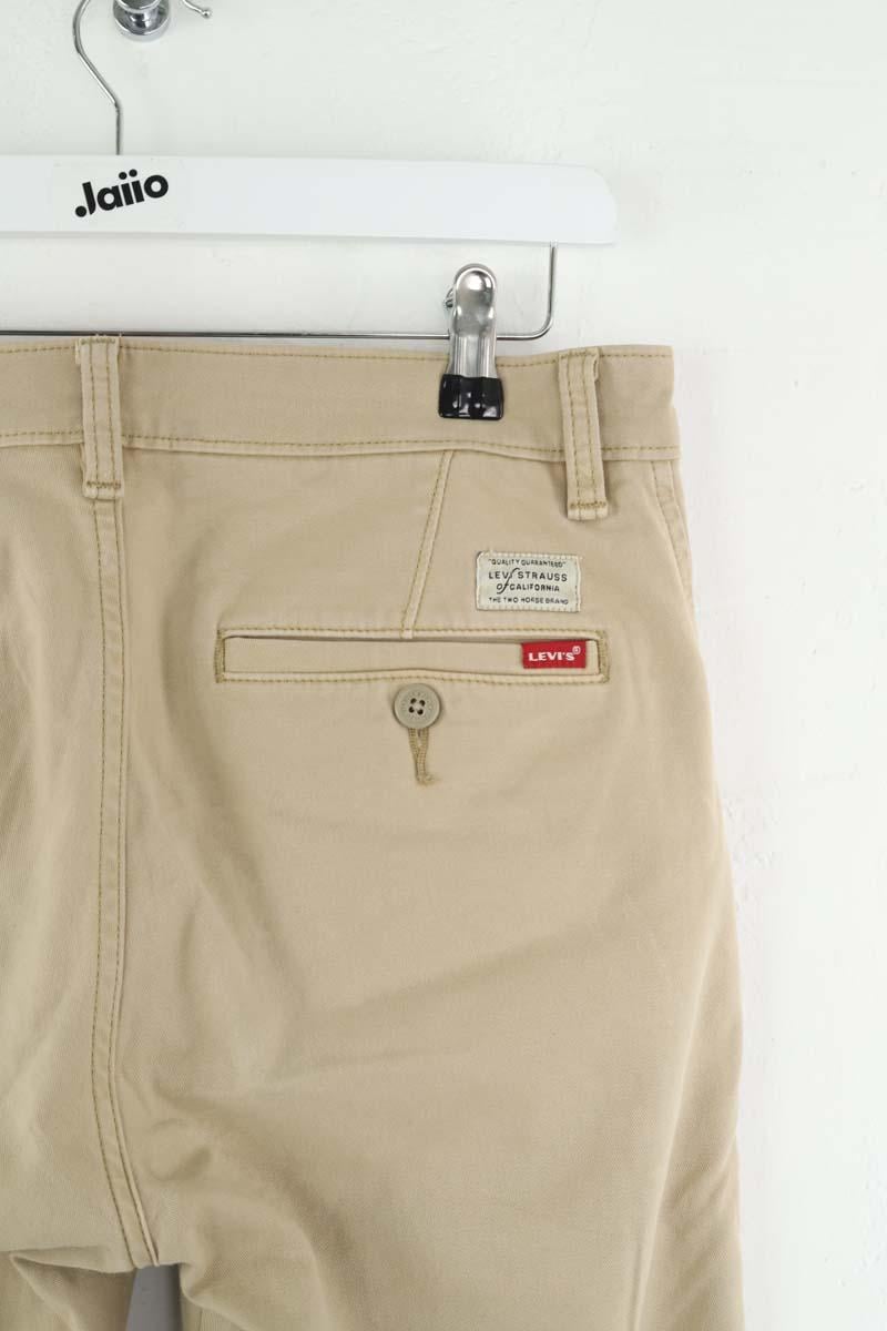 Slim-fit cotton cargo pants LEVI'S - Seconde main Beige