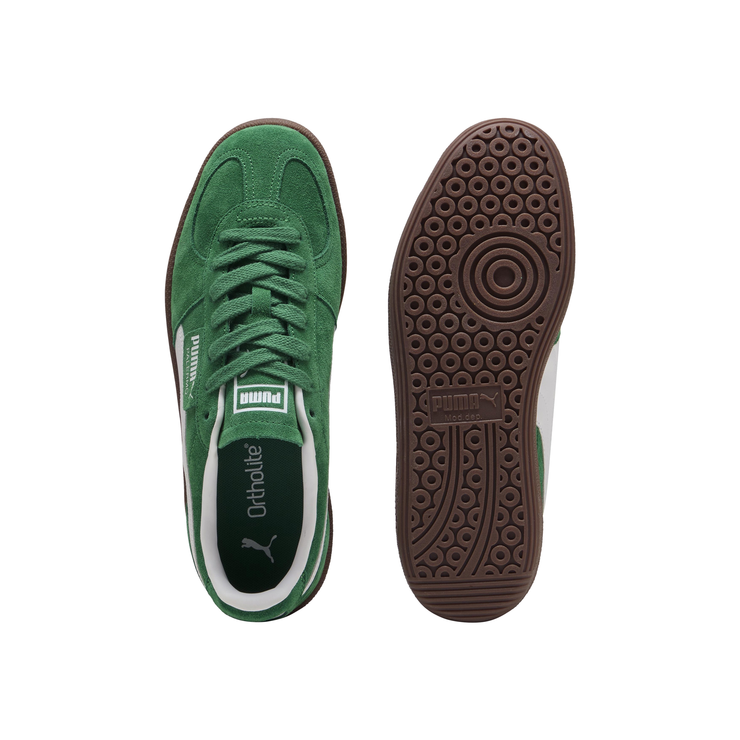 Basket basse cuir  palermo Vert