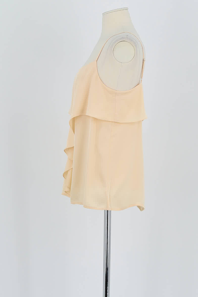Azawood sleeveless top THEORY - Seconde Main Beige