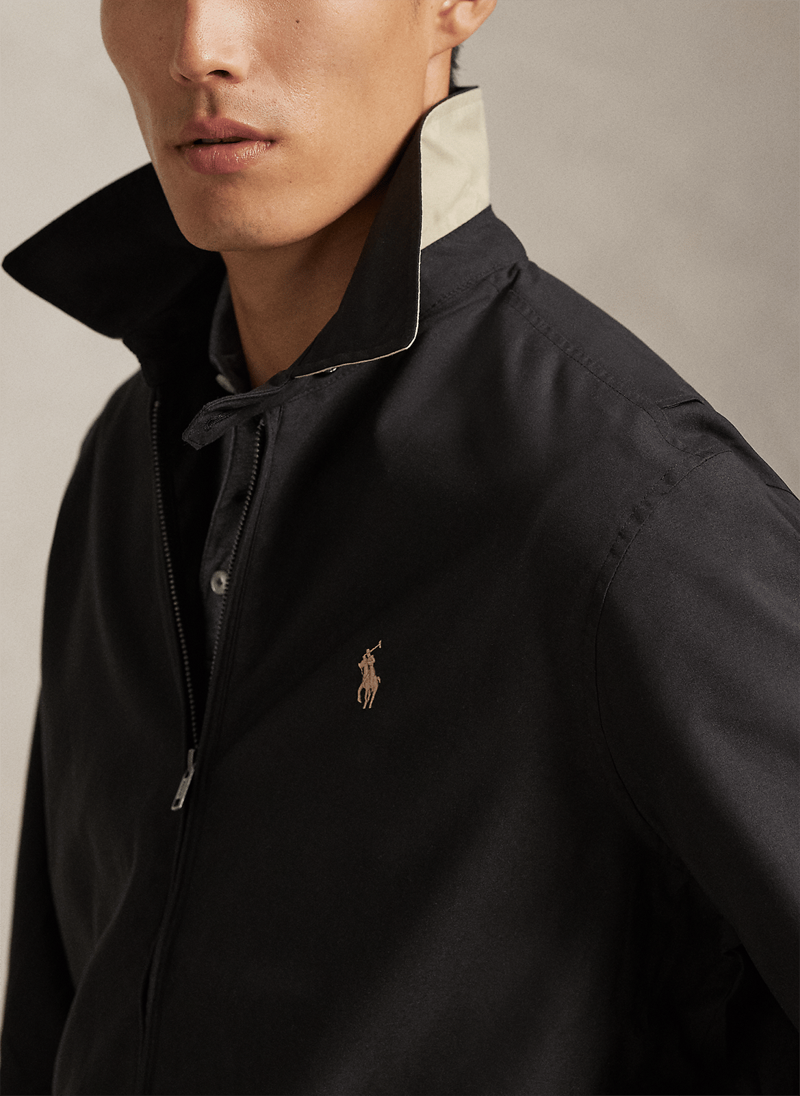 Veste col classique ample | Noir POLO RALPH LAUREN Homme
