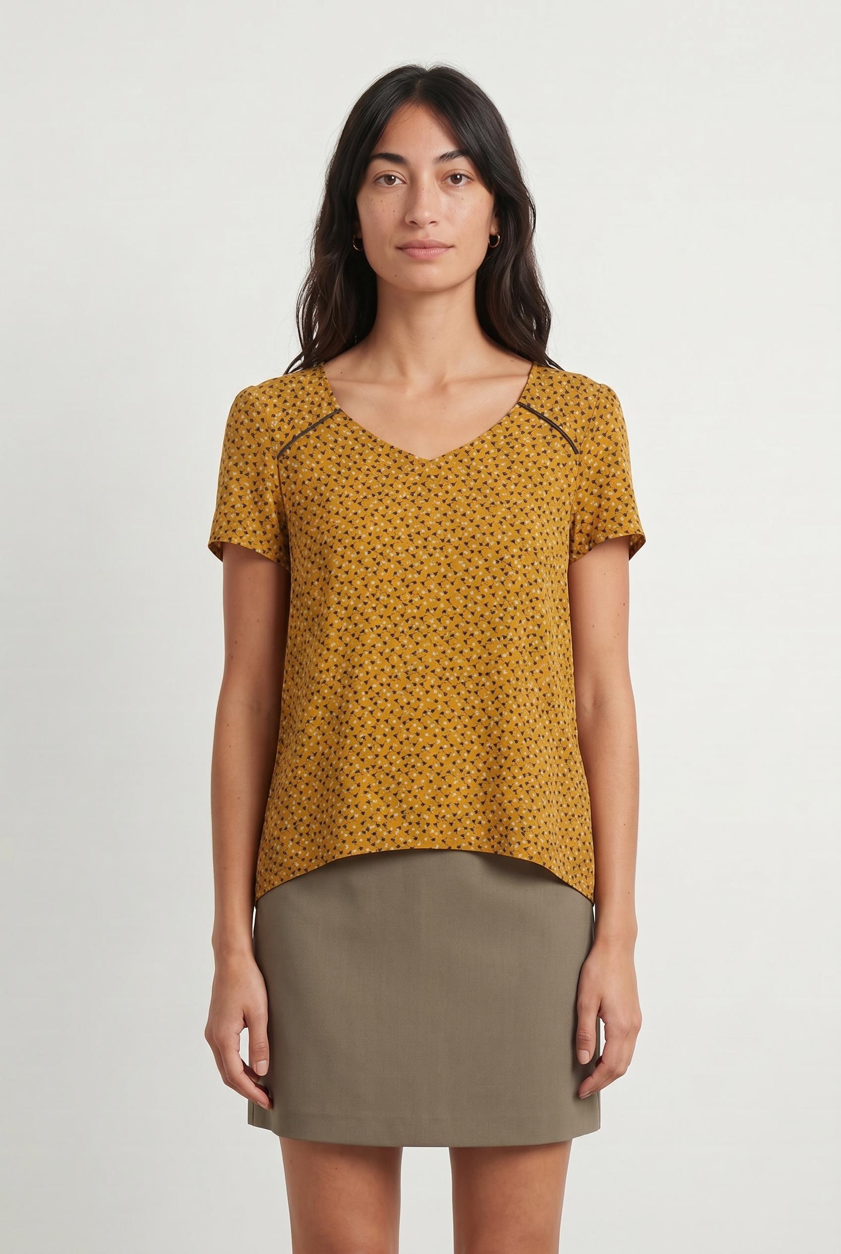 Blouse COMPTOIR DES COTONNIERS - Seconde main Yellow