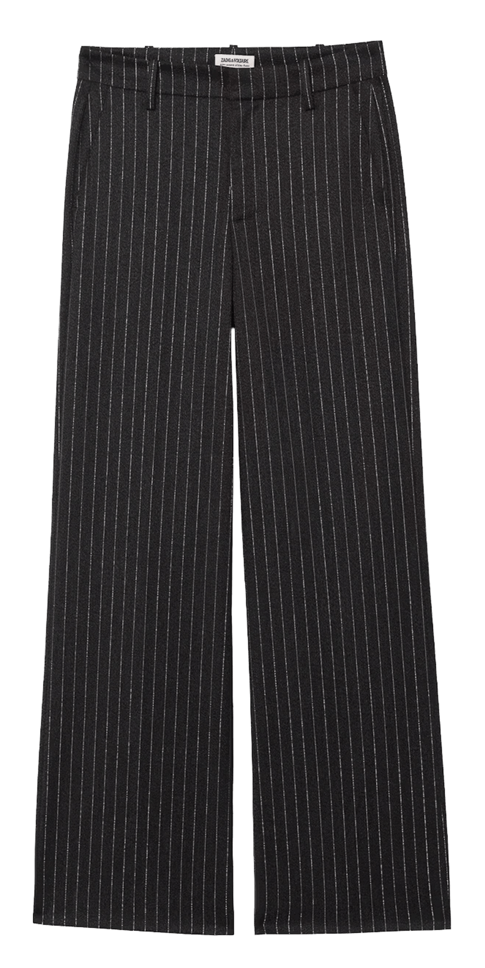 Gerade geschnittene Streifenhose ZADIG&VOLTAIRE Grau