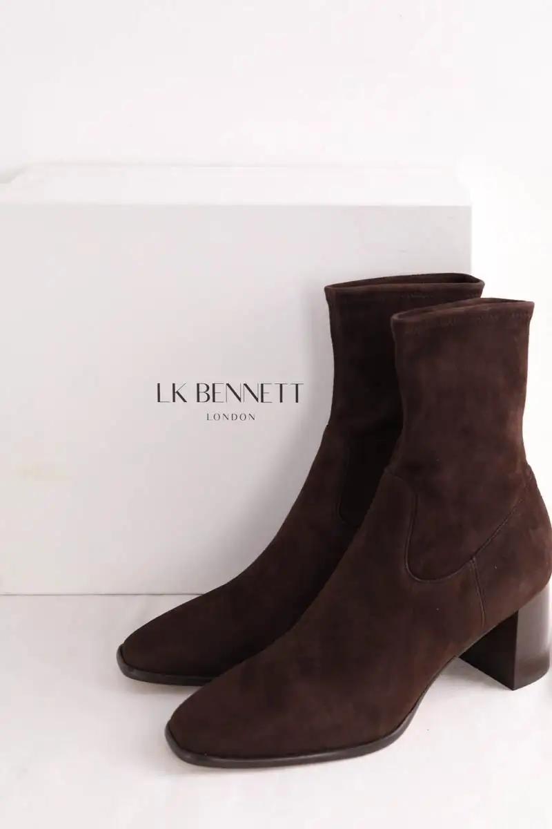 Ankle boots LK BENNETT - Seconde Main Brown