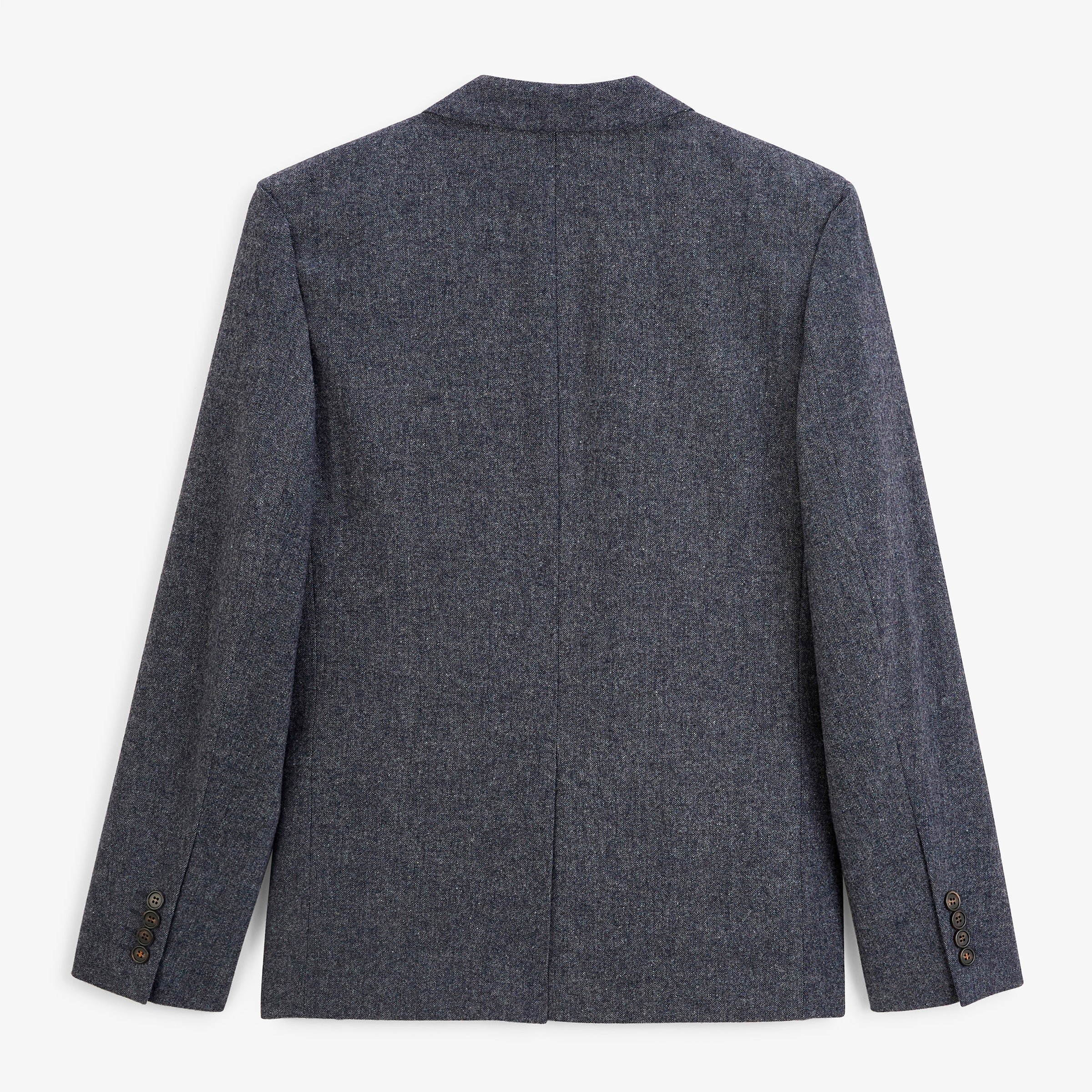 Ink blue wool-blend blazer SERGE BLANCO Blue