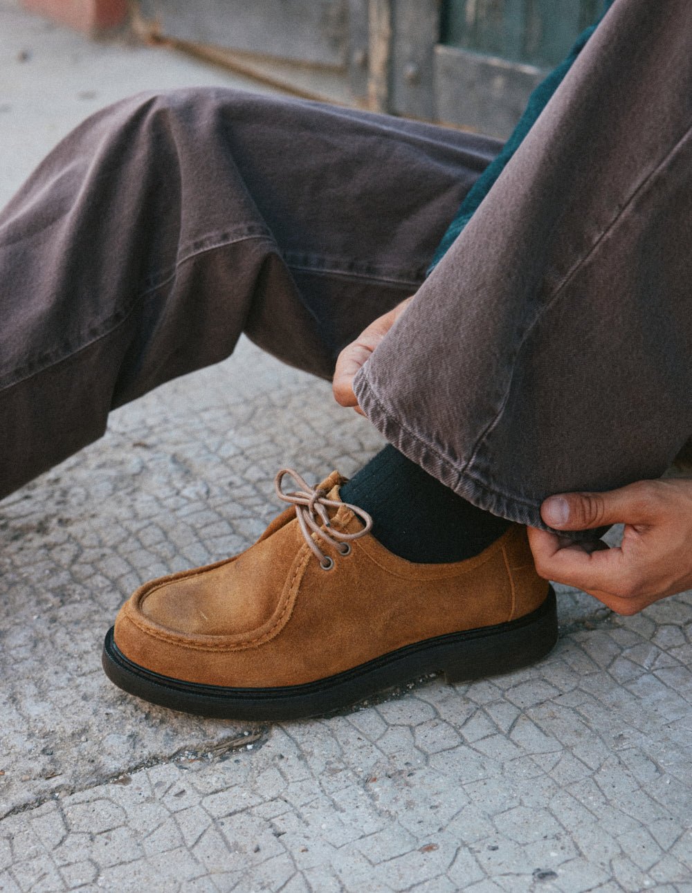 Derby shoes ODAJE Brown