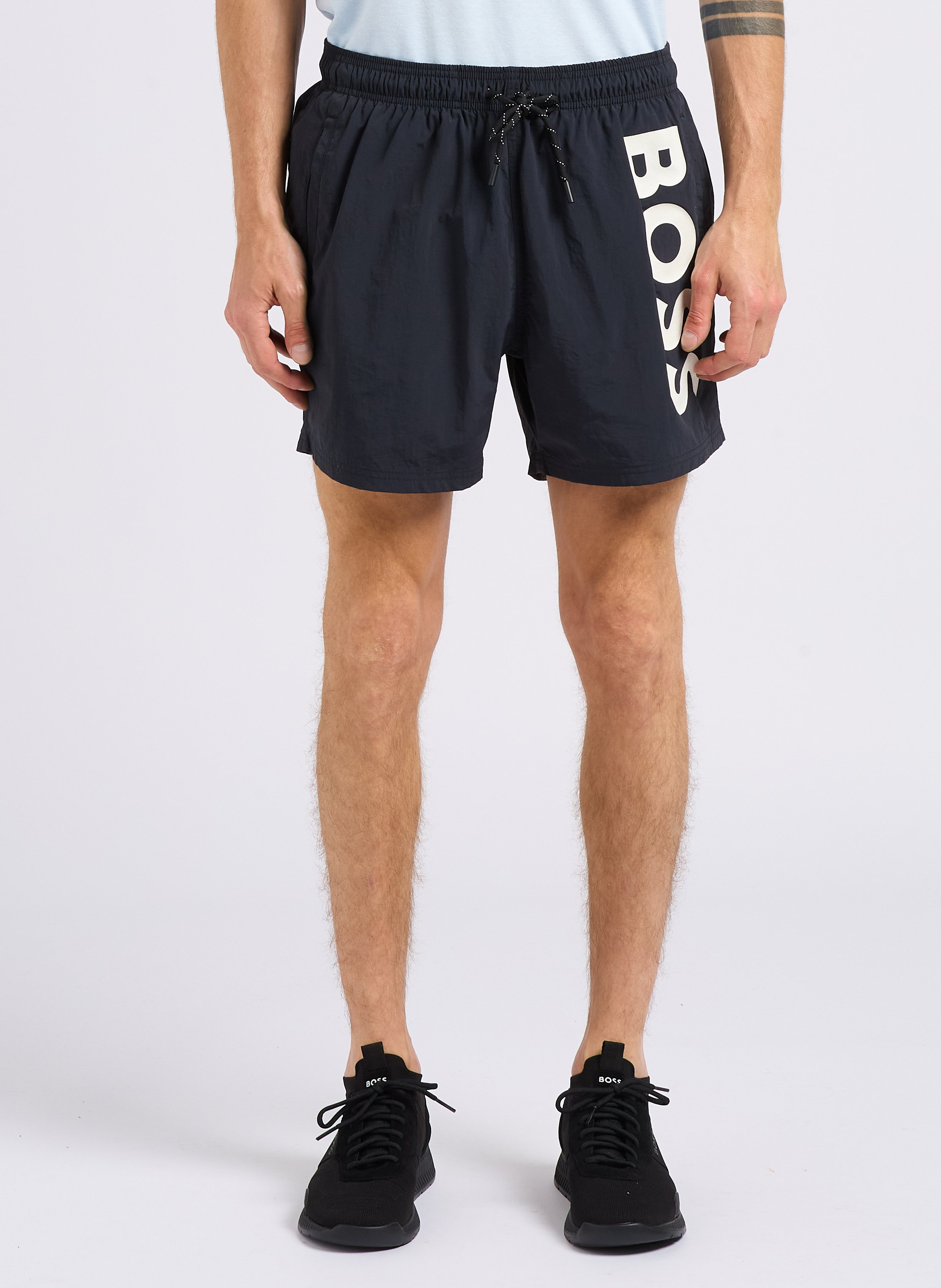 Boss mens swim shorts discount
