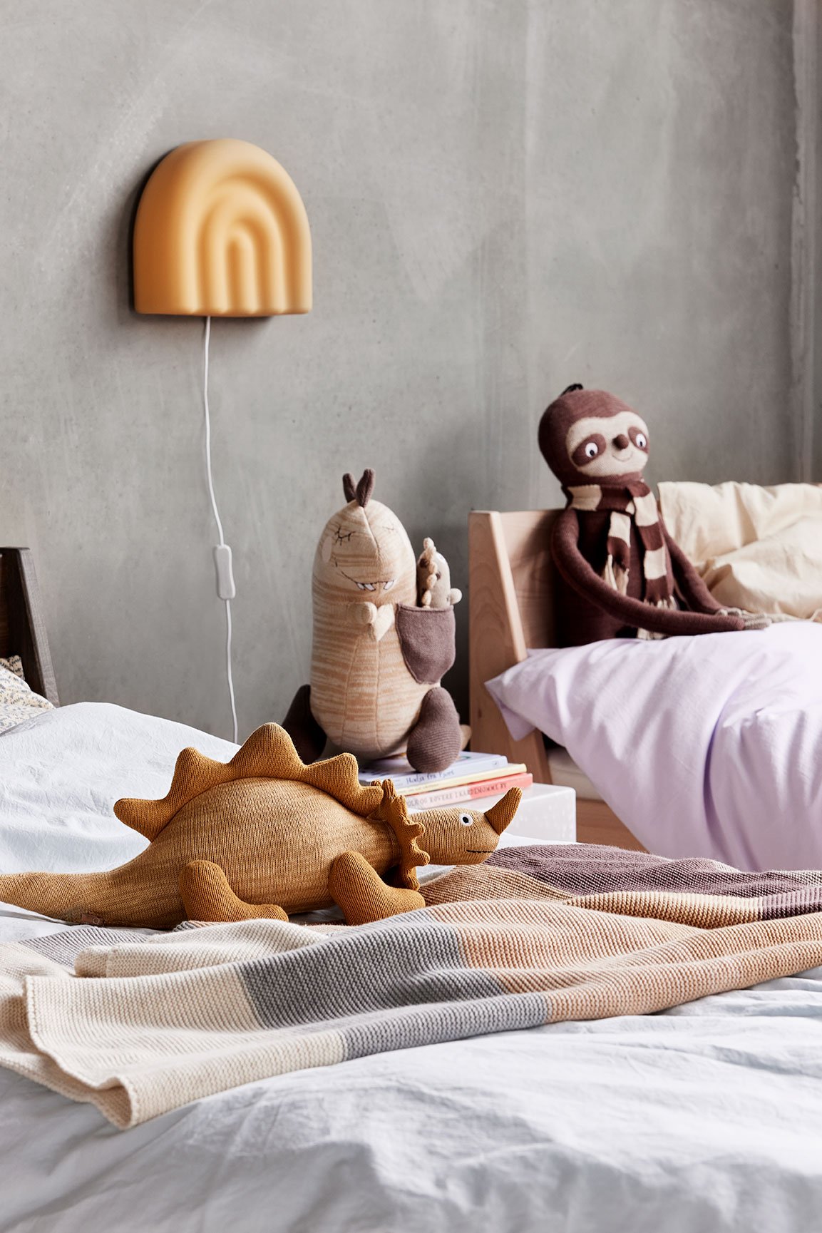 Silicone lamp OYOY LIVING DESIGN Brown