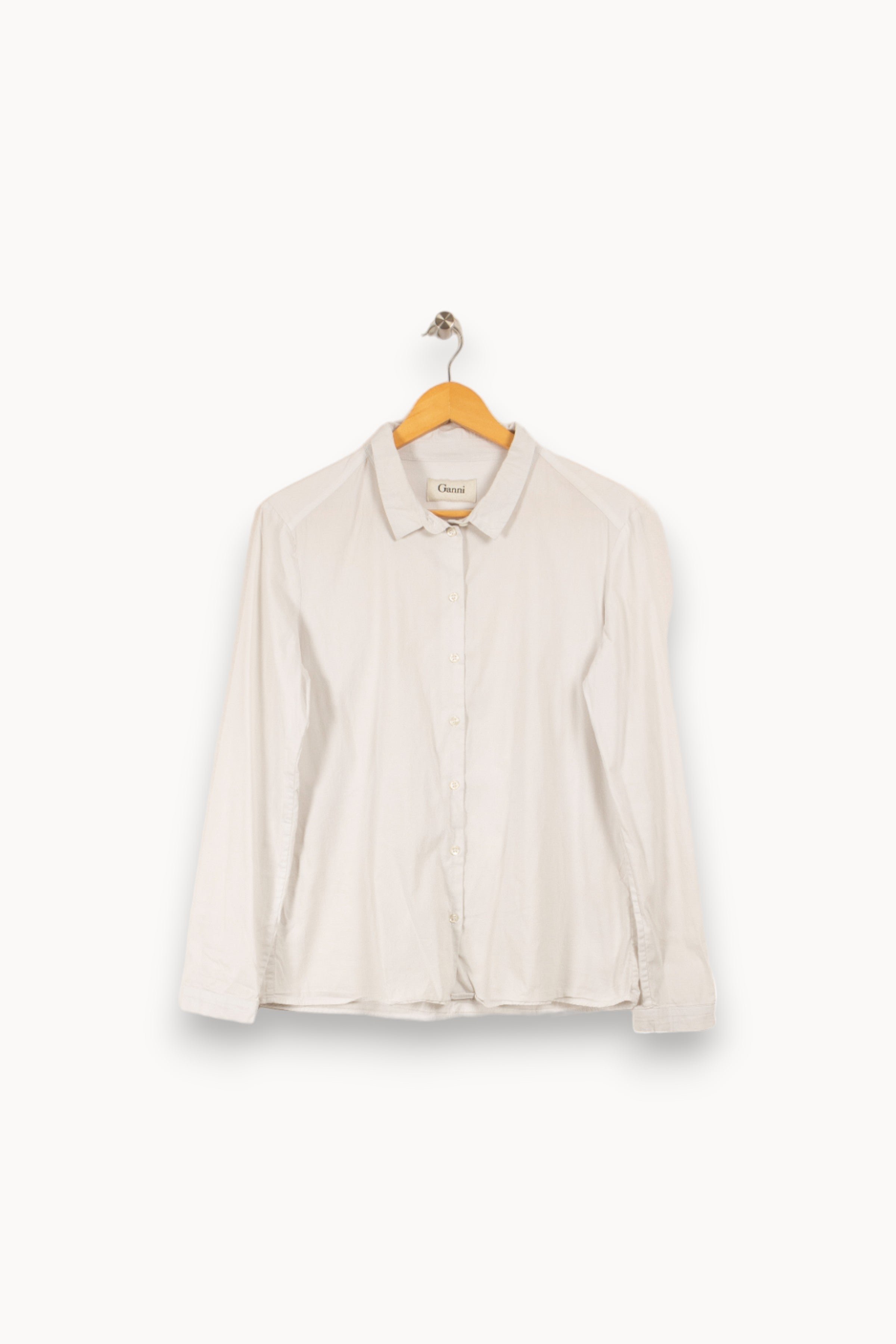 Shirt - ganni GANNI - Seconde Main White