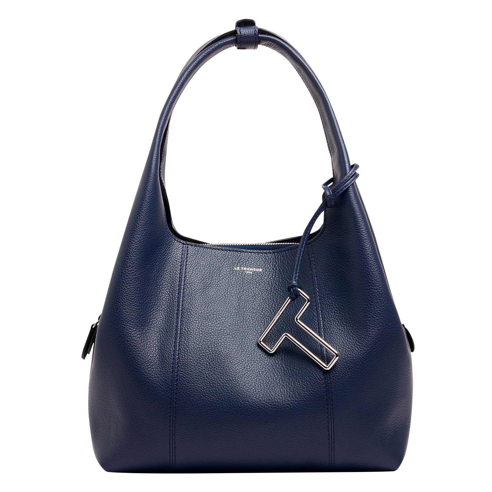 Sac porté épaule en cuir grainé LE TANNEUR