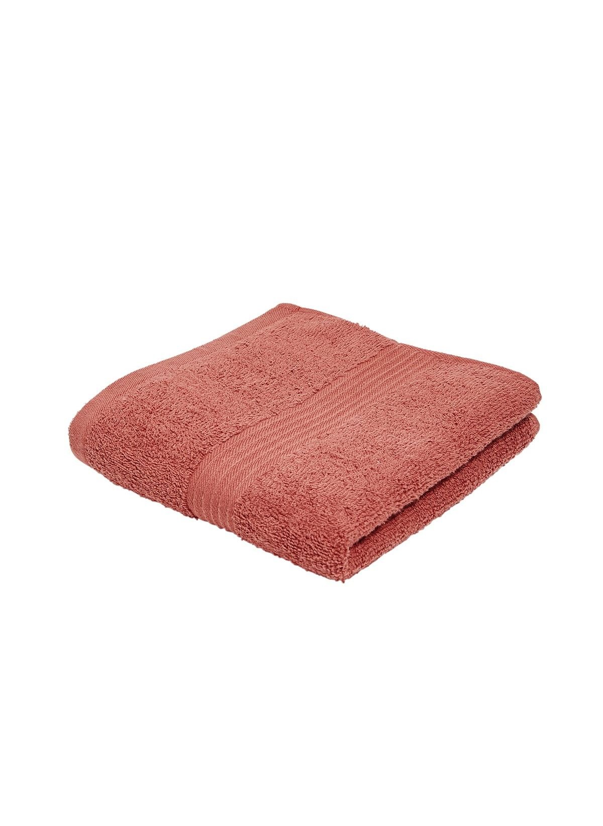 Solid color cotton bath towel TODAY LINGE DE MAISON Red