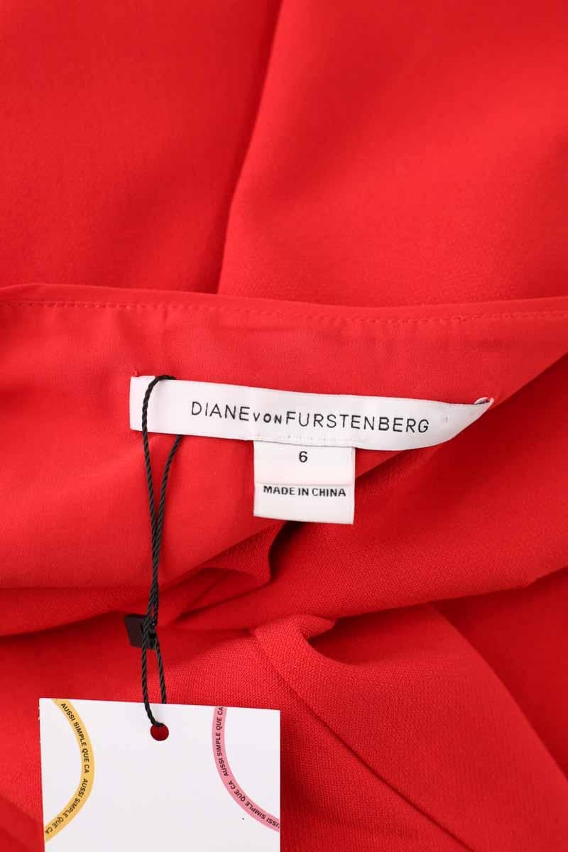 Polo shirt DIANE VON FURSTENBERG - Seconde Main Red