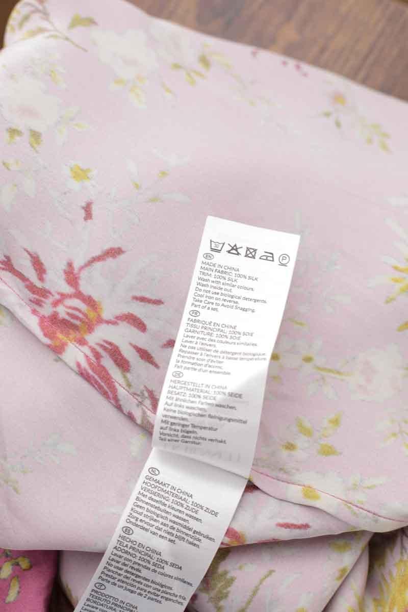 Daniel silk shirt LK BENNETT - Seconde Main Pink