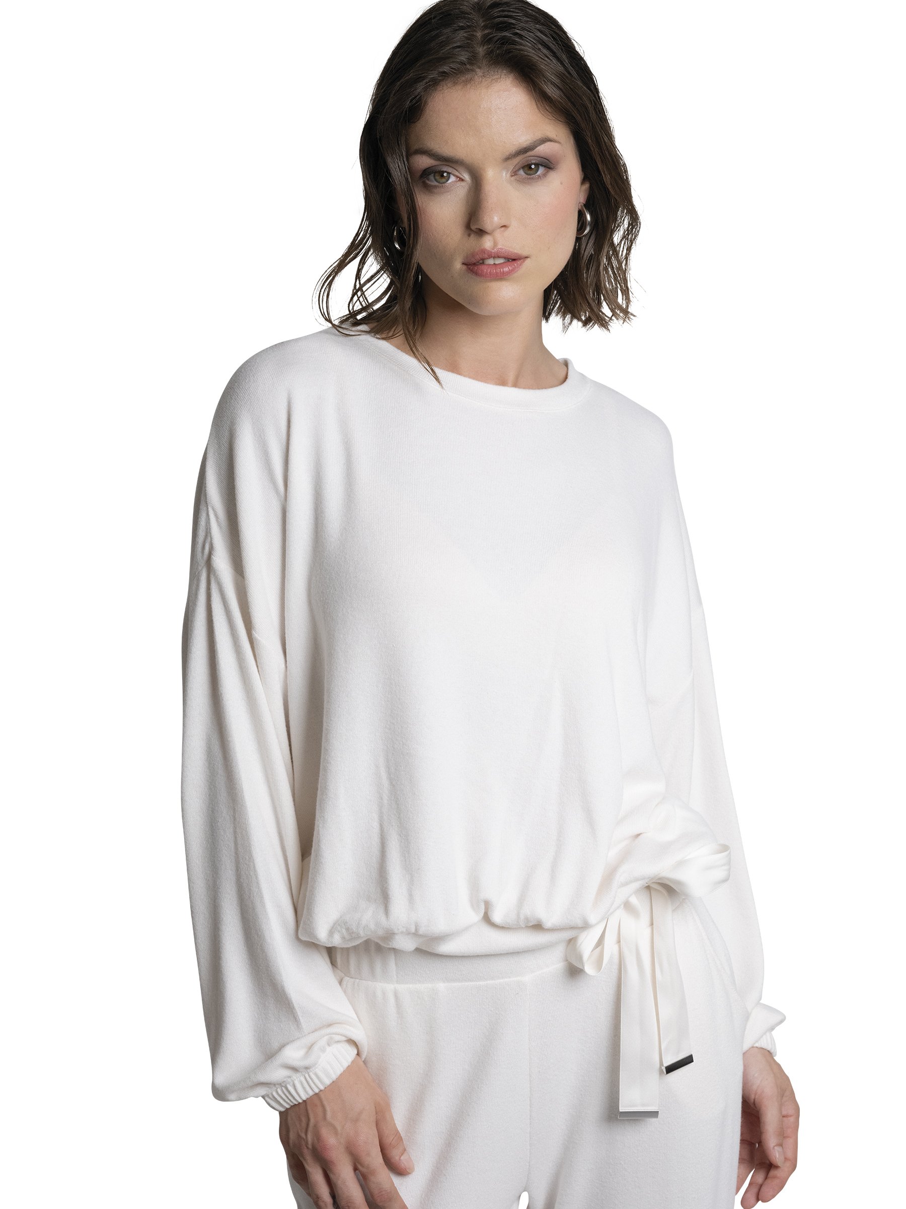 Long-sleeve pyjama t-shirt PASSIONATA Beige